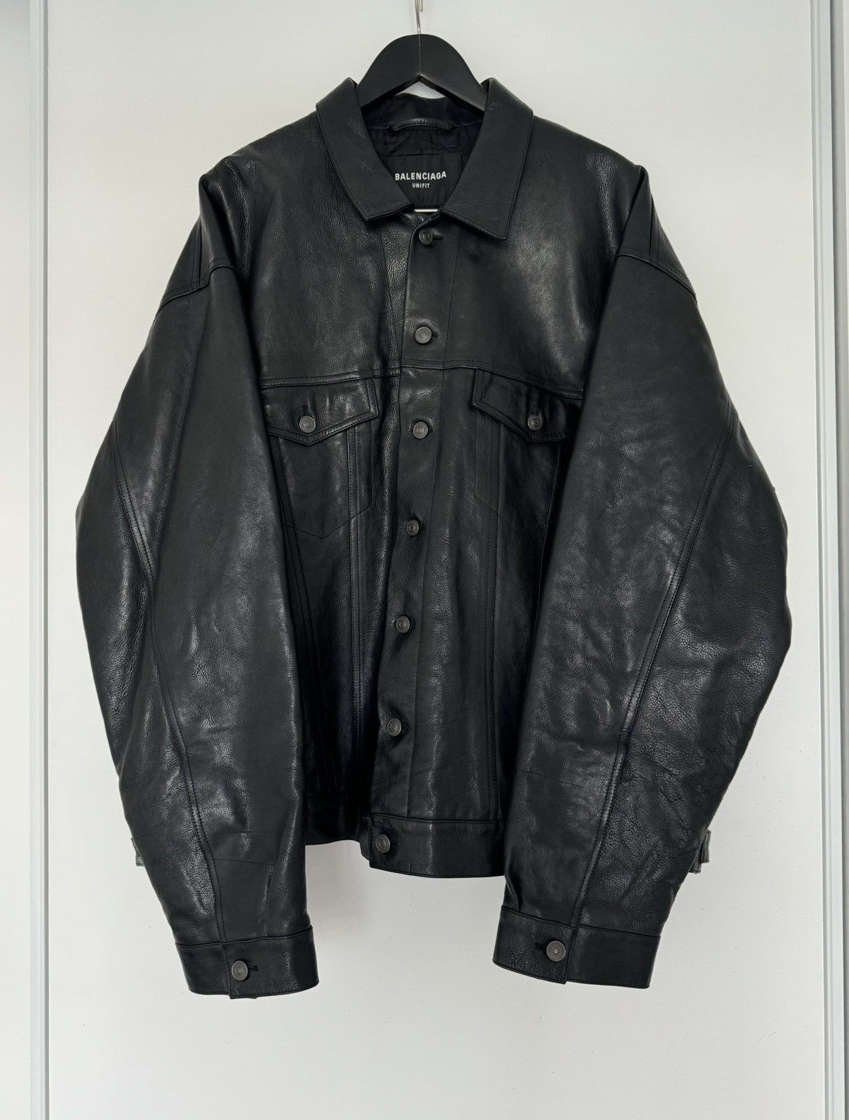 Balenciaga Balenciaga Denim Style Leather Jacket Size US XS / EU 42 / 0 - 1 Thumbnail