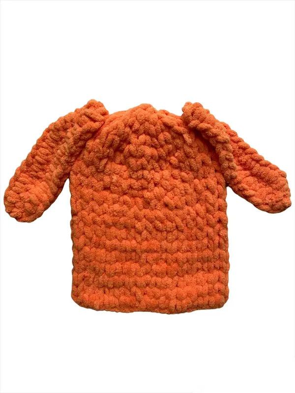 Handmade Handmade Knitted Balaclava Bunny Rabbit Style Size ONE SIZE - 6 Thumbnail