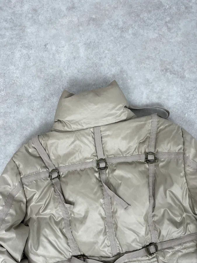Just Cavalli 2000s Cavalli Beige Parachute Bondage Harness Puffer Jacket Size US S / EU 44-46 / 1 - 7 Thumbnail