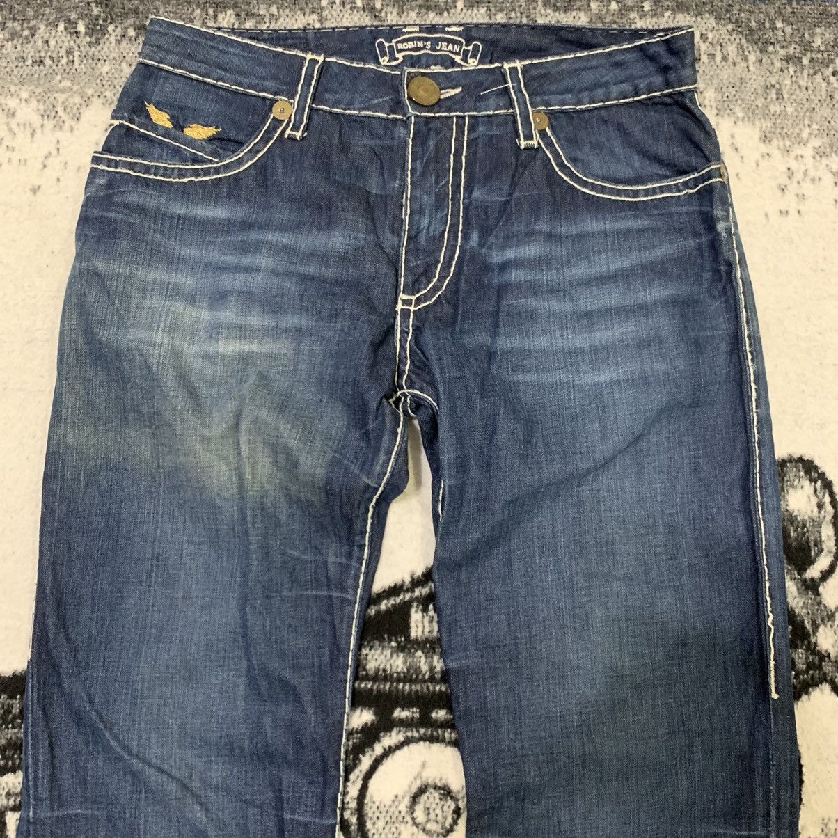 Robins Jeans Vintage Robin’s Art Embroidered Wings Back Bootcut Jeans Size US 32 / EU 48 - 2 Thumbnail