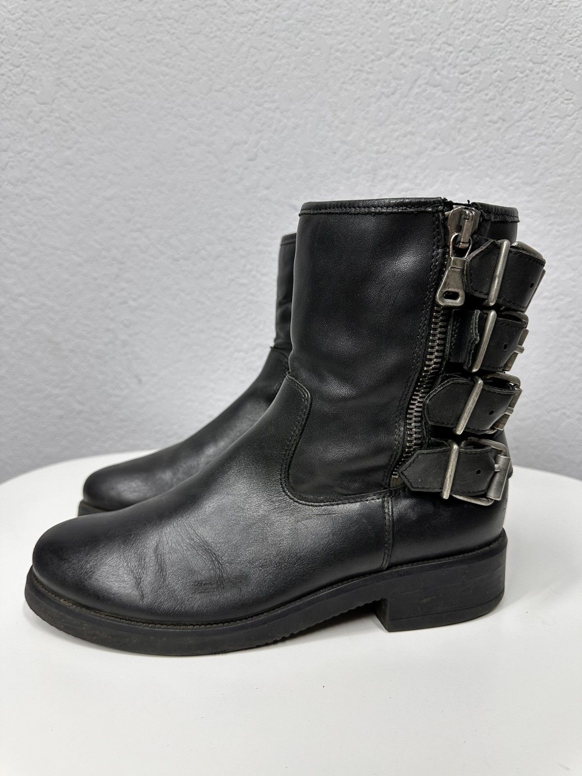 Undercover Vintage Leather Metal Boots Rick Owens Style AS 98 japan Size US 8 / EU 41 - 6 Thumbnail