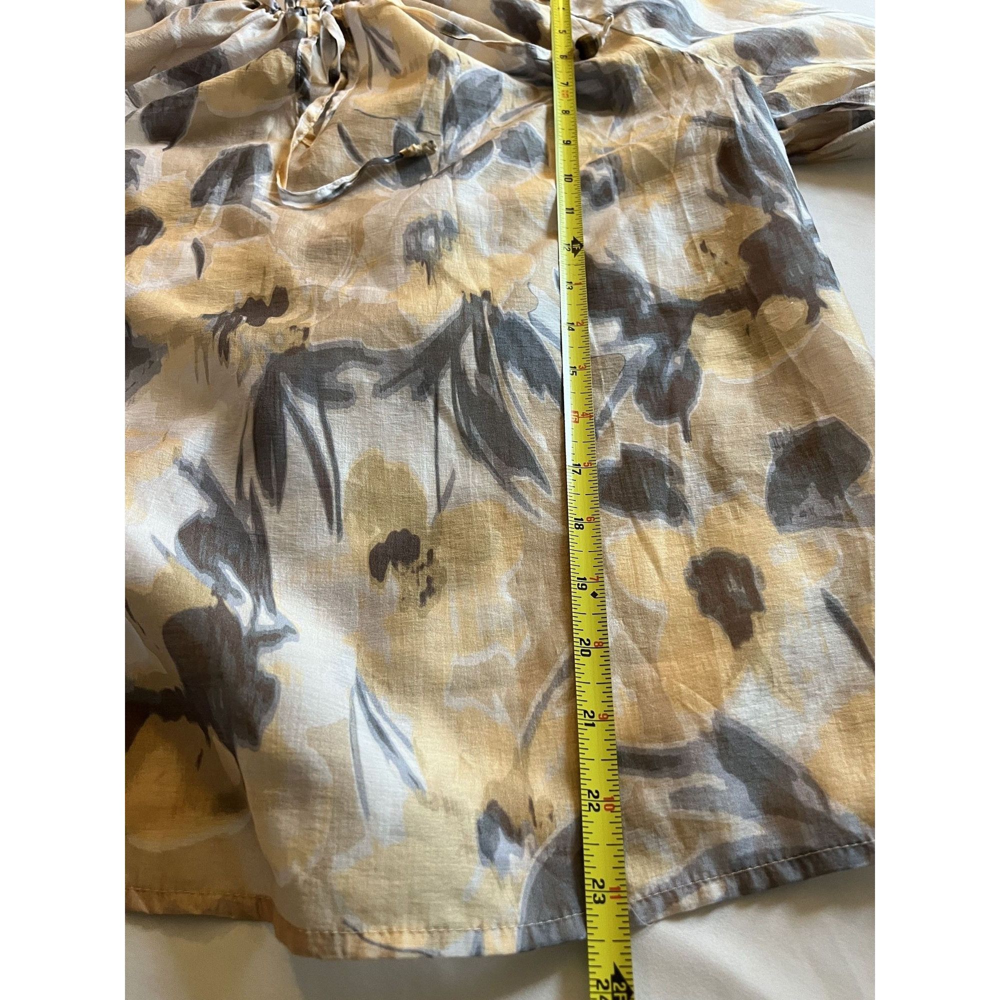 Other Martha Stewart Abstract Floral Sheer Blouse Top Womens Size Size S / US 4 / IT 40 - 12 Thumbnail