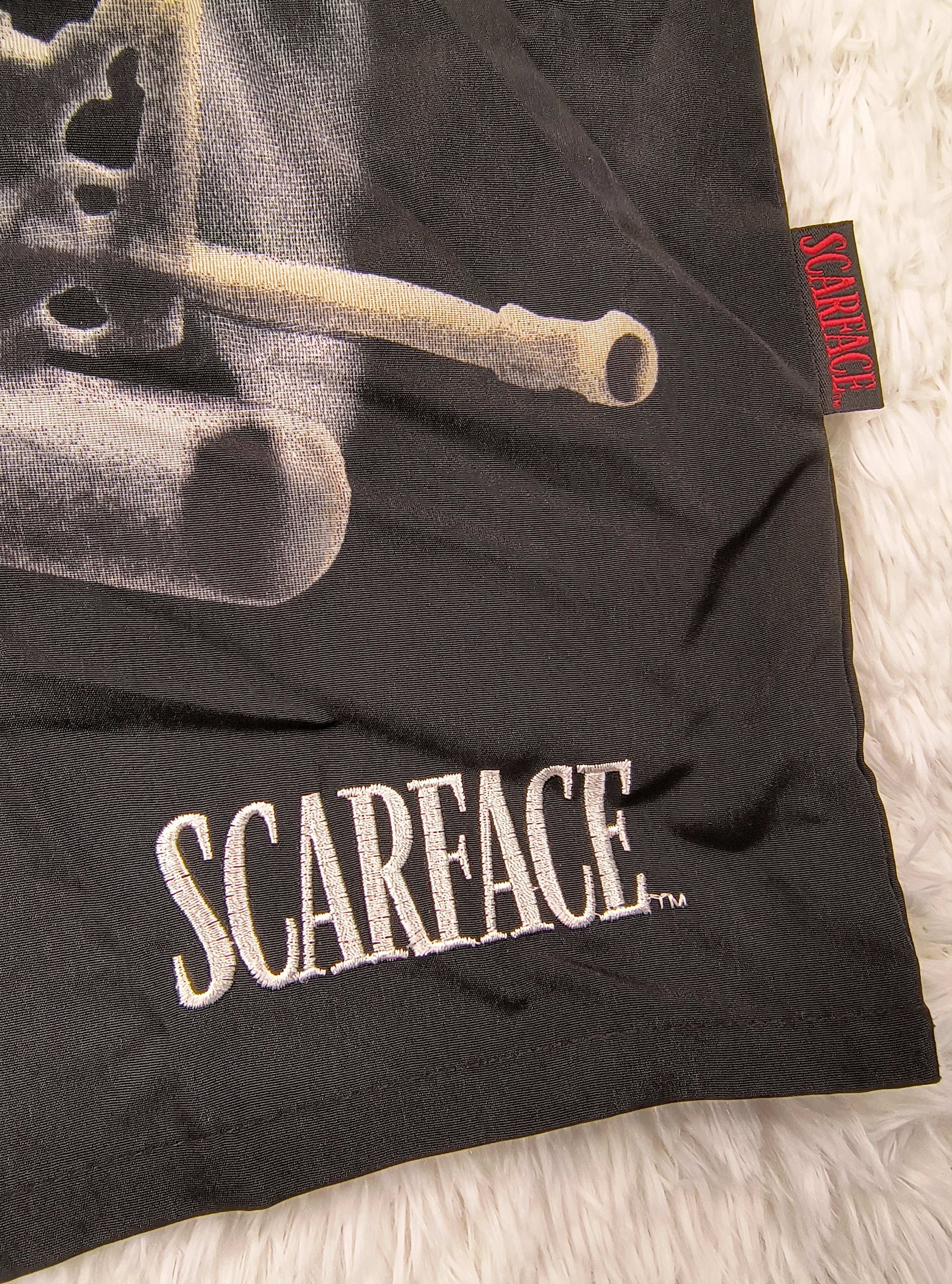 Vintage DSWT Vintage Scarface 90s button up shirt Size US M / EU 48-50 / 2 - 4 Thumbnail