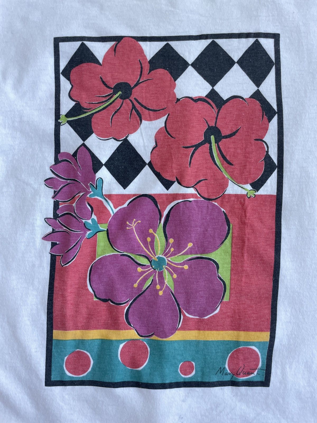 Other Mary Quant Art T-Shirt Size US M / EU 48-50 / 2 - 2 Thumbnail