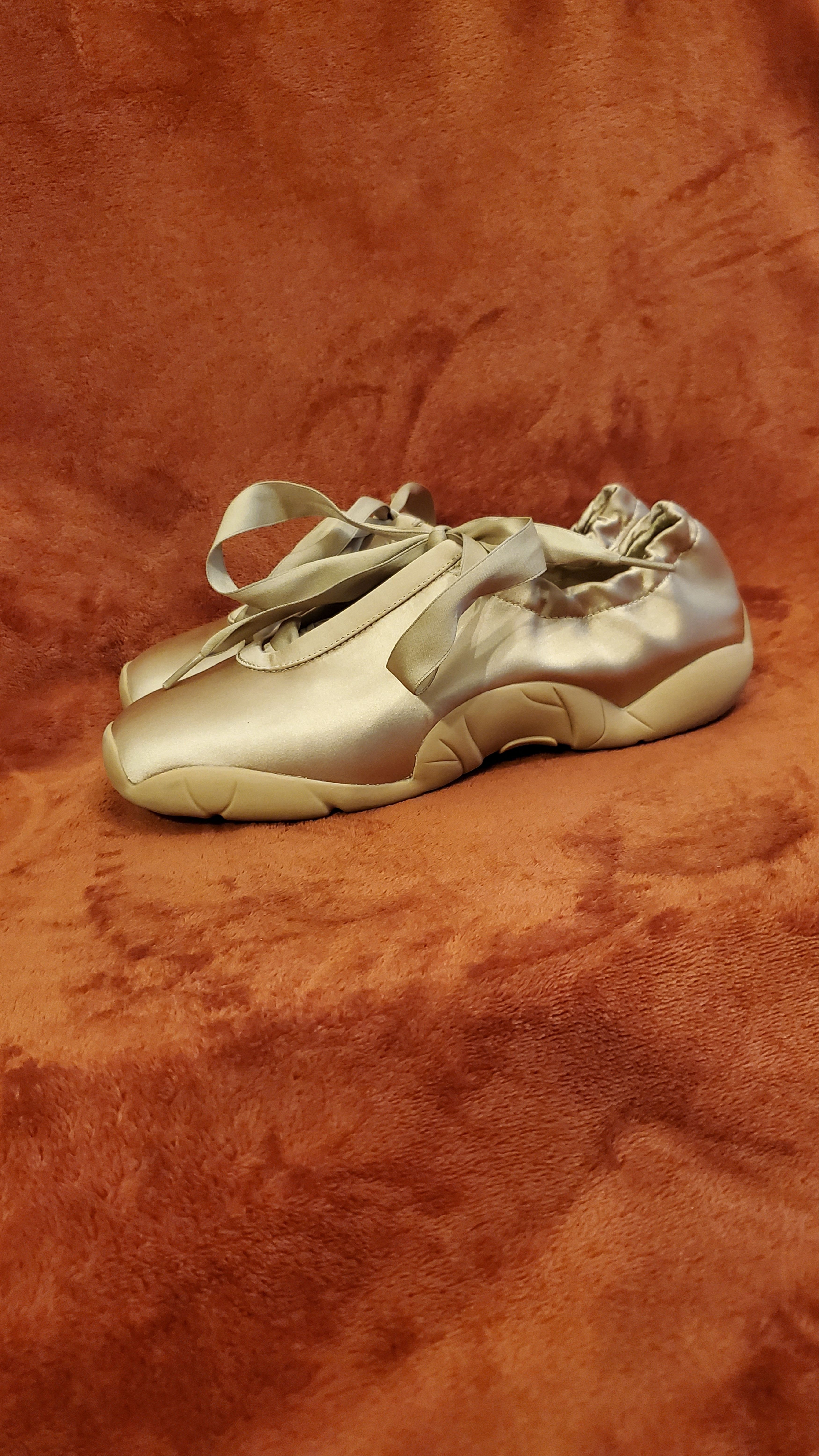 JW PEI GOLD BALLERINA /BALLET SNEAKERS Size US 8.5 / IT 38.5 - 4 Thumbnail