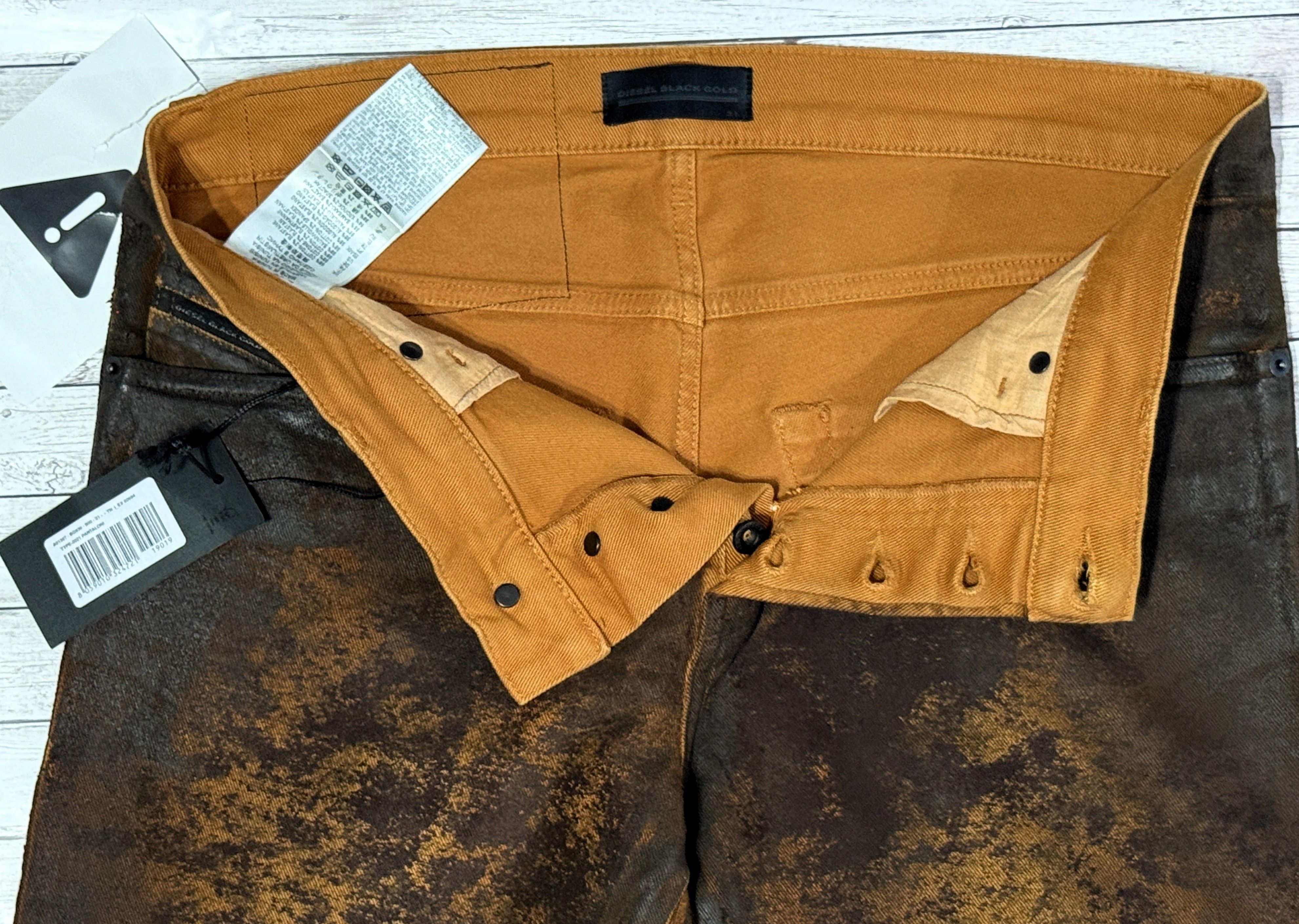 Diesel Diesel Black Gold jeans, One of a kind! Size US 31 - 9 Thumbnail