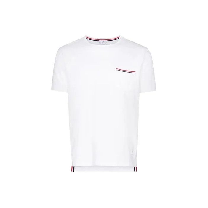 Thom Browne Thom Browne Classic Short Sleeve T-Shirt for Men Size US M / EU 48-50 / 2 - 1 Thumbnail