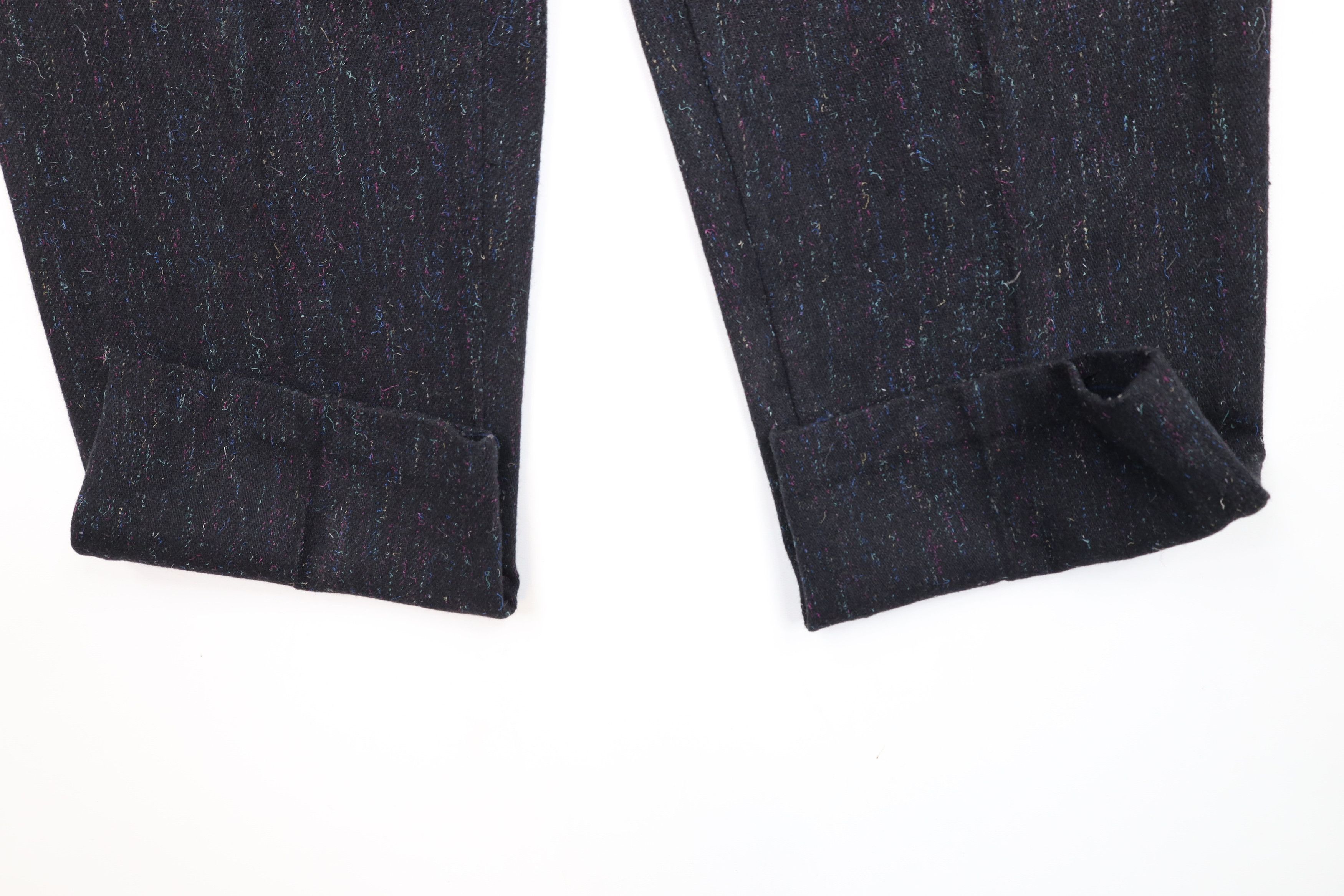 Vintage Vintage 70s 80s Rockabilly Atomic Fleck Wool Tweed Pants Size US 29 - 5 Thumbnail