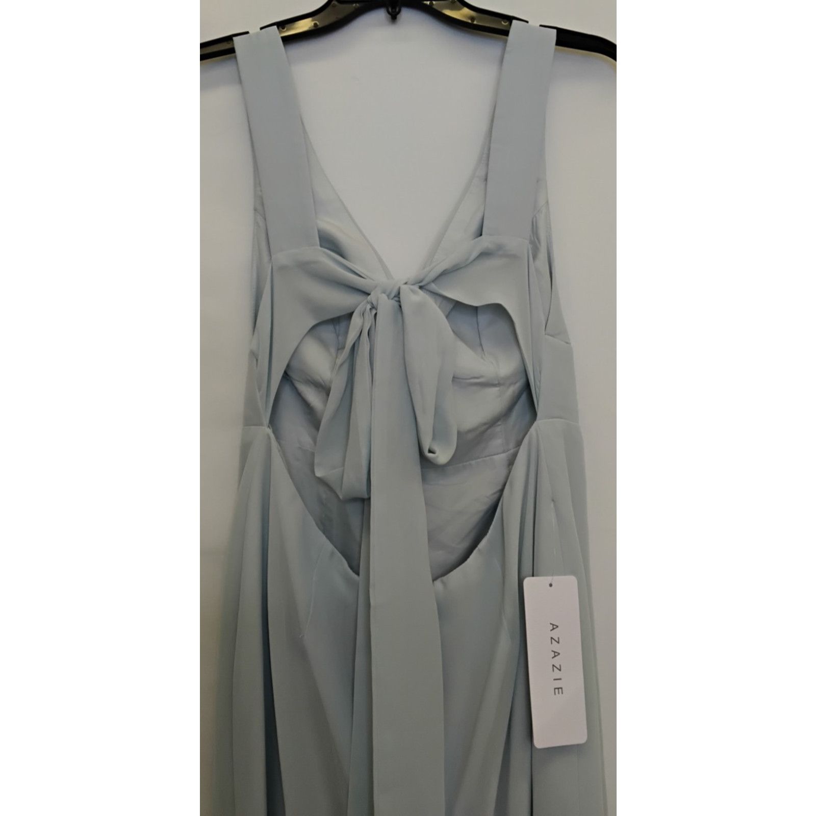 Other Azazie Christina Dress Women's A8 Mist Blue Formal Dress NWT Size M / US 6-8 / IT 42-44 - 5 Thumbnail