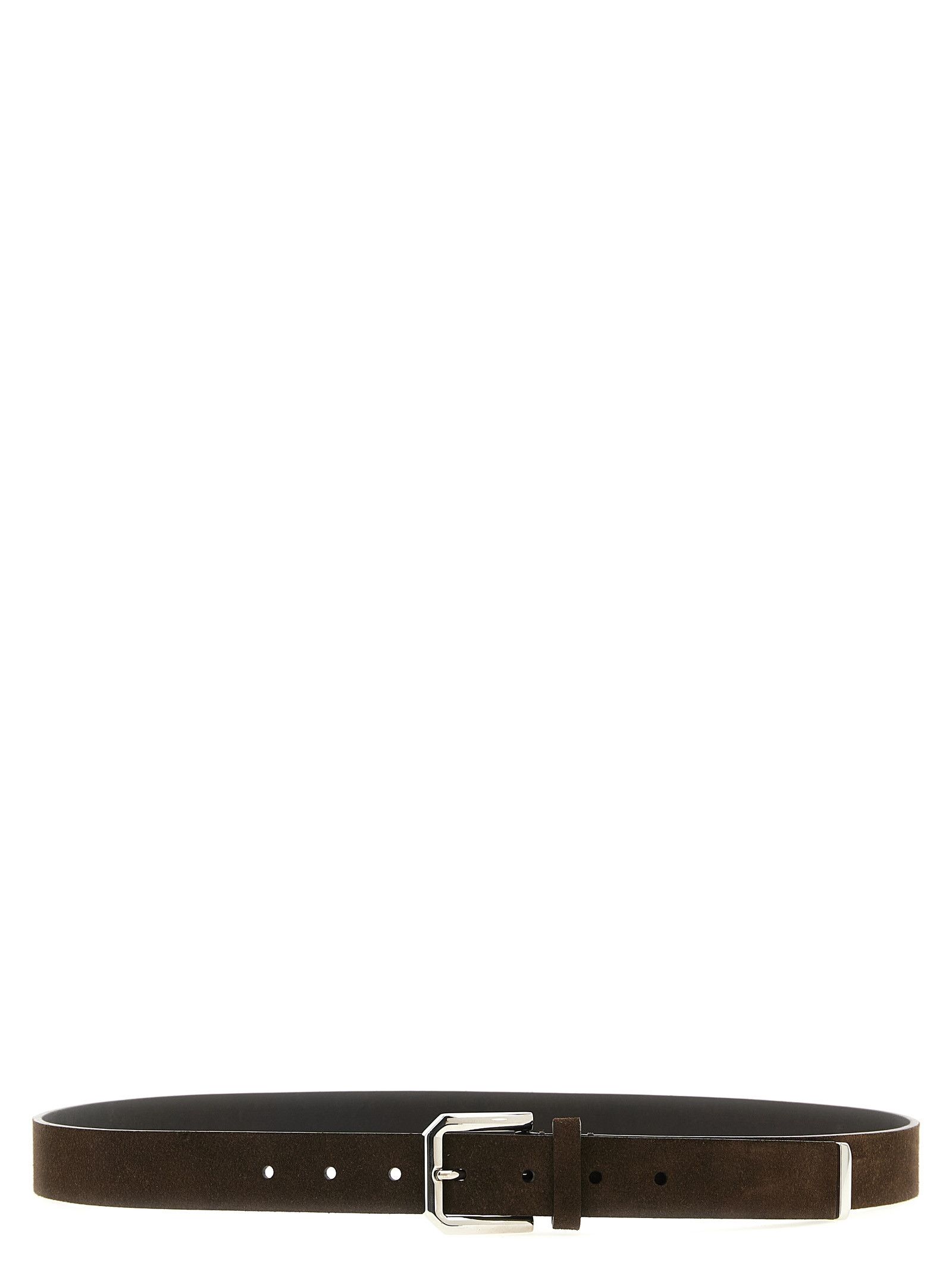 Brunello Cucinelli Inverted leather belt Size ONE SIZE - 1 Thumbnail