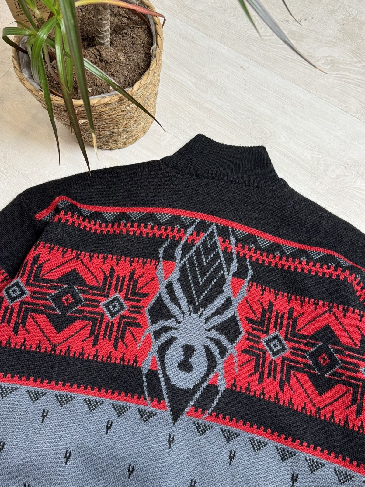 Spyder × Vintage Spyder Vintage Fleece Zip Sweater Big Logo Oversized Y2K Size US XL / EU 56 / 4 - 3 Thumbnail