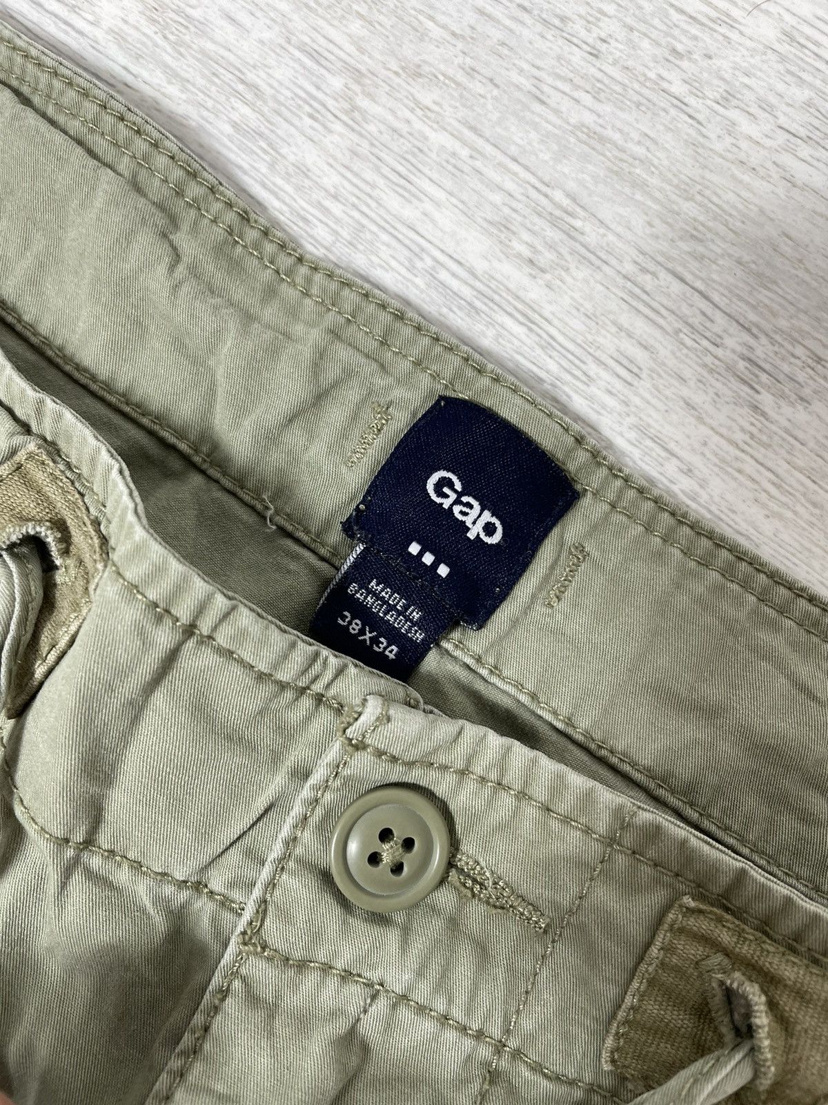 Gap × Japanese Brand Gap Cargo Pants vintage Y2K style streetwear Size US 36 / EU 52 - 6 Thumbnail