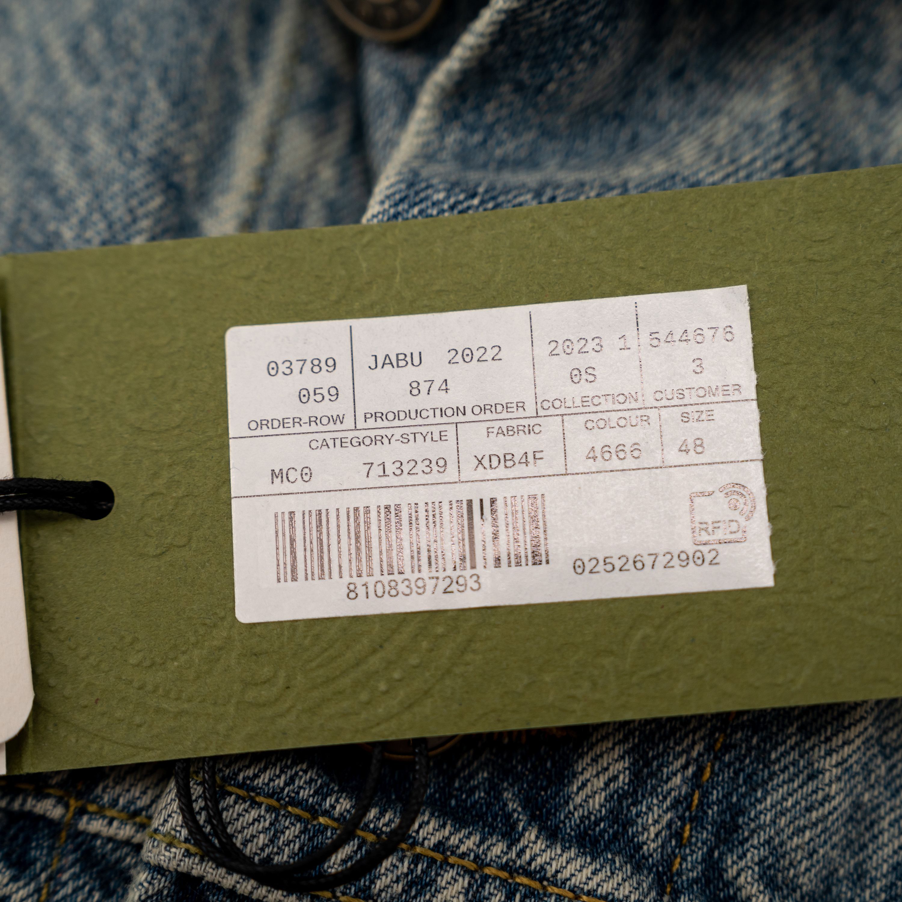 Gucci 48 M - Gucci Reversible Denim Ripstop Jacket Orange Size US M / EU 48-50 / 2 - 11 Thumbnail