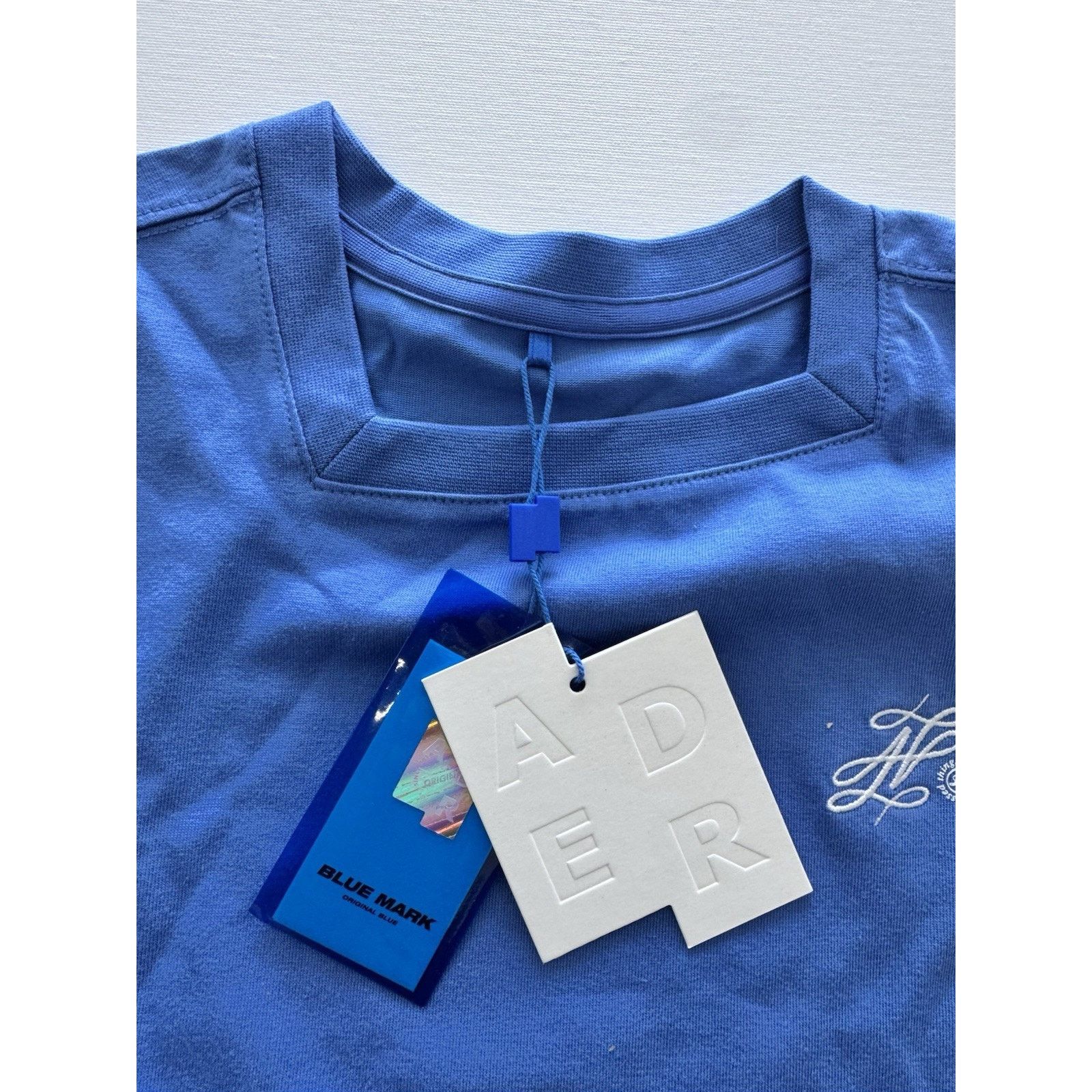 Ader Error ADER ERROR Blue Dancy T-Shirt Size A1 Blue NWT small Size US S / EU 44-46 / 1 - 2 Thumbnail