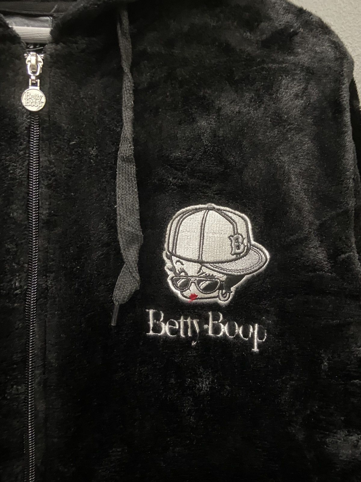 Cartoon Network BETTY BOOP EMBROIDERY LOGO BOA JACKET Size M / US 6-8 / IT 42-44 - 3 Thumbnail