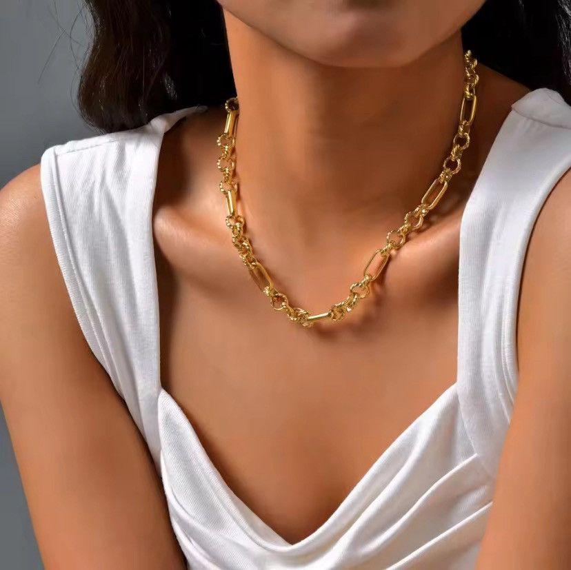 Other Stainless Steel Single Chain Necklace Size ONE SIZE - 3 Thumbnail