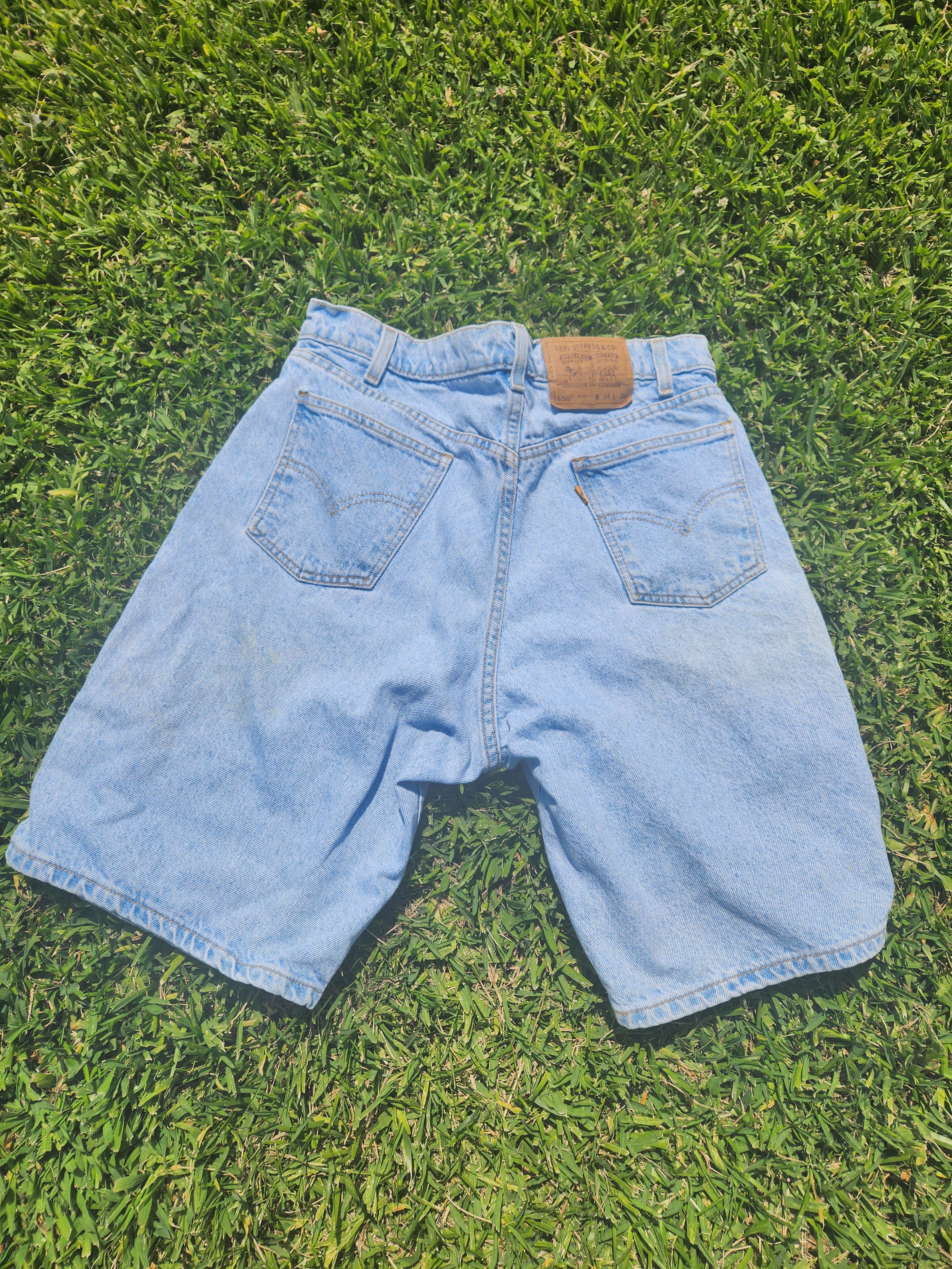 Levi's Vintage Clothing Orange tab 90s vintage levis shorts Size US 34 / EU 50 - 2 Thumbnail