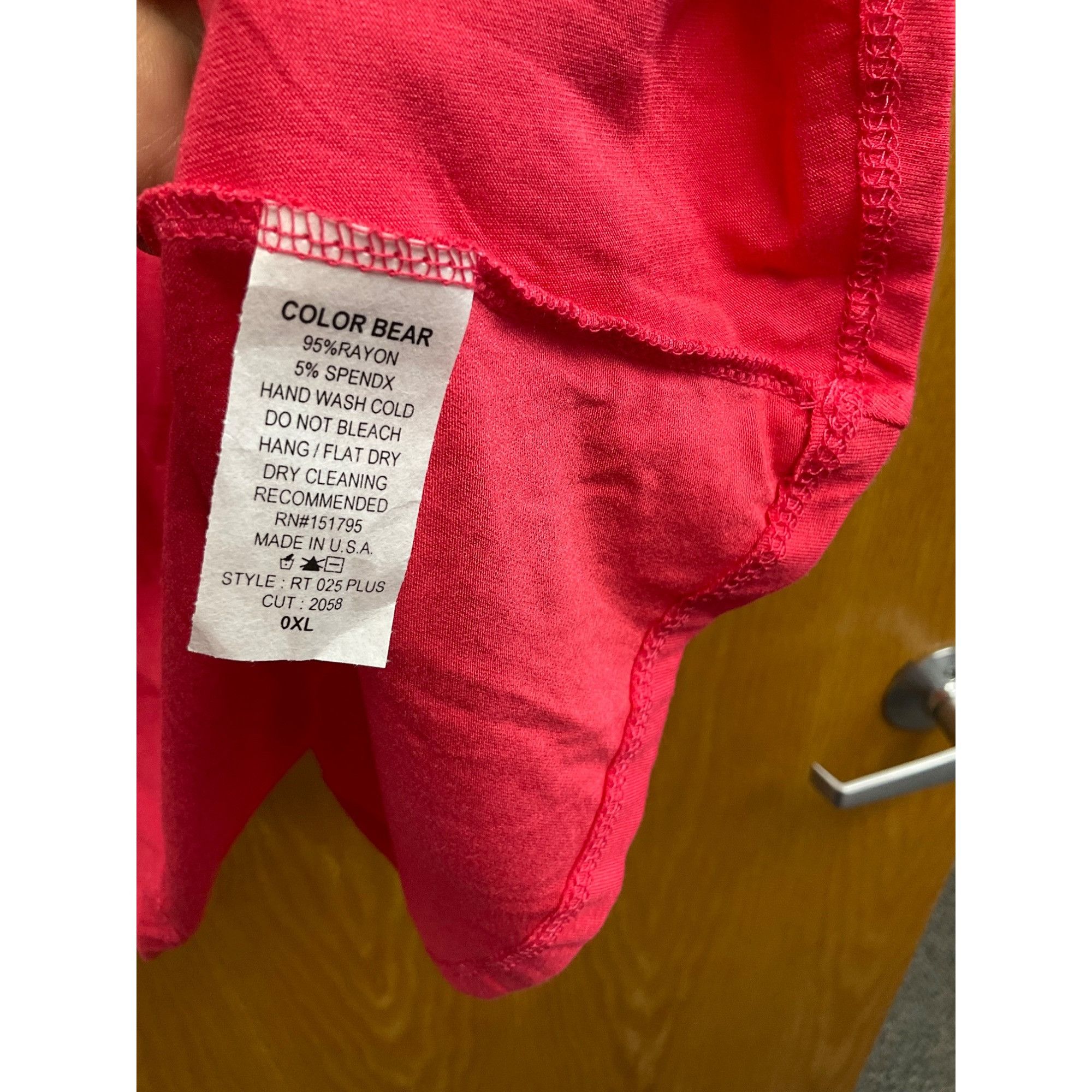 Other Plus Size Sleeveless Pink Top 1X Size XL / US 12-14 / IT 48-50 - 4 Thumbnail
