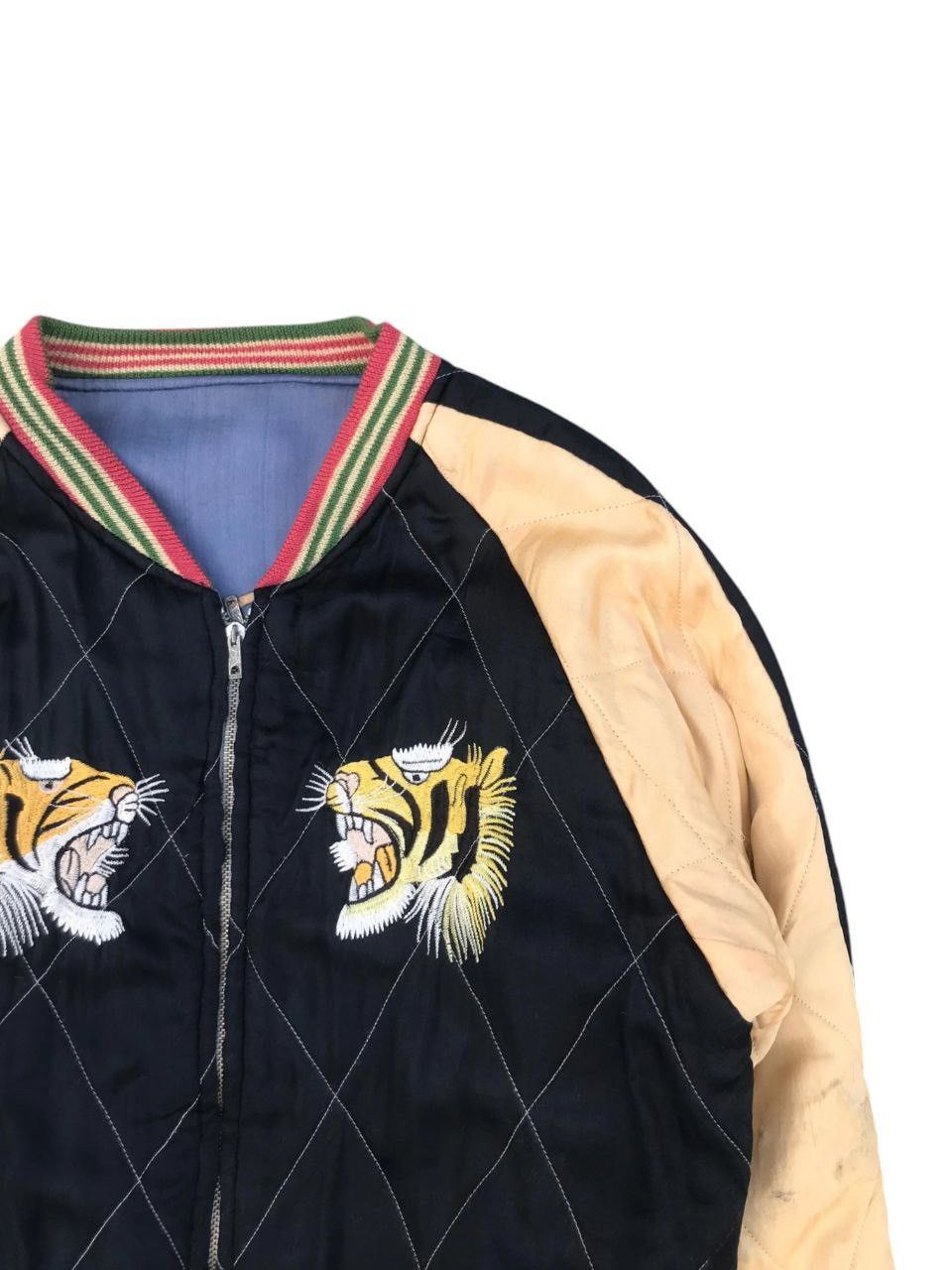 ジャケット・アウター silver stone 90's souvenir jacket Vintage Reversible Sukajan Jacket by Silver Stone