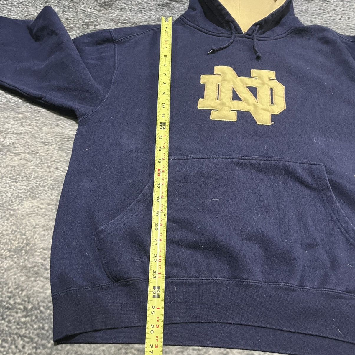 Vintage VINTAGE NOTE DAME FIGHTING IRISH Y2K NCAA HOODIE SWEATSHIRT Size US XL / EU 56 / 4 - 11 Thumbnail