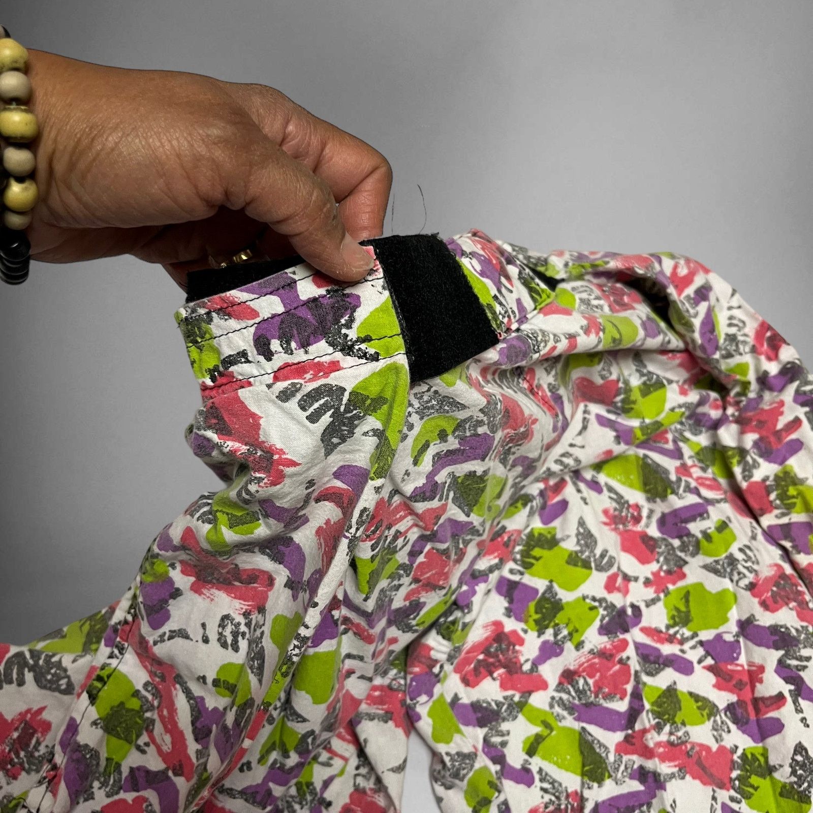 Homemade Vintage 90's MC Hammer Pants Adjustable Waist Parachute O-08 Size 30" / US 8 / IT 44 - 4 Thumbnail