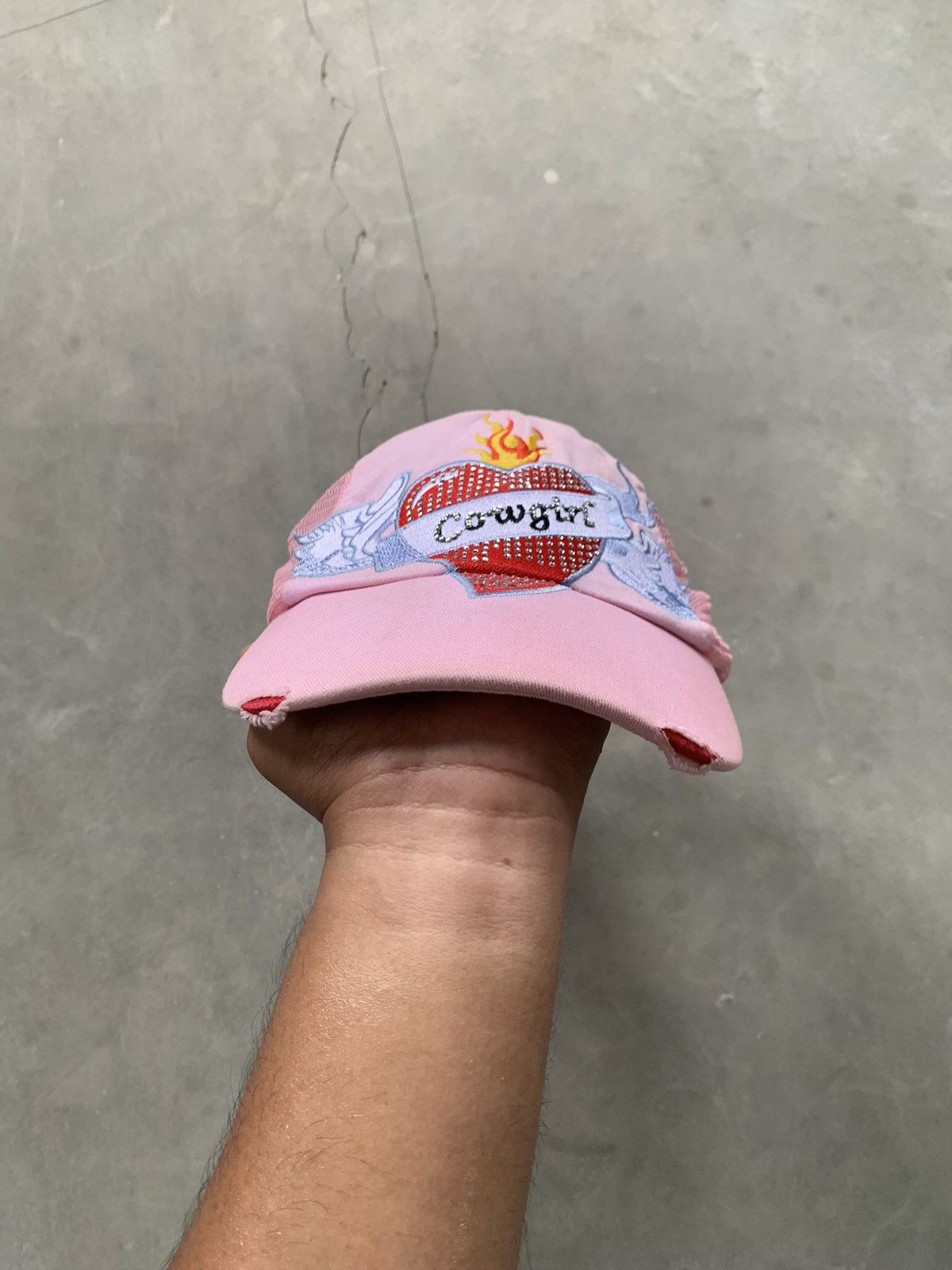 Japanese Brand Blazin Roxx Cowgirl Women Heart Tattoo Basseball Cap Size ONE SIZE - 3 Thumbnail