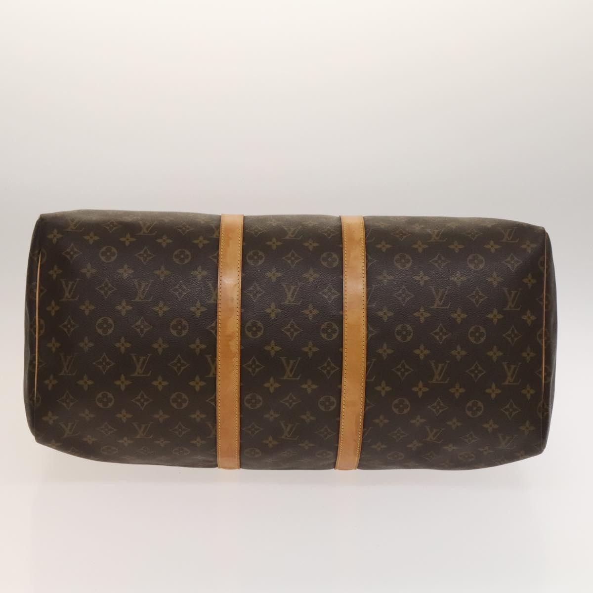 Louis Vuitton LOUIS VUITTON Monogram Keepall 55 Boston Bag M41424 Size ONE SIZE - 5 Thumbnail
