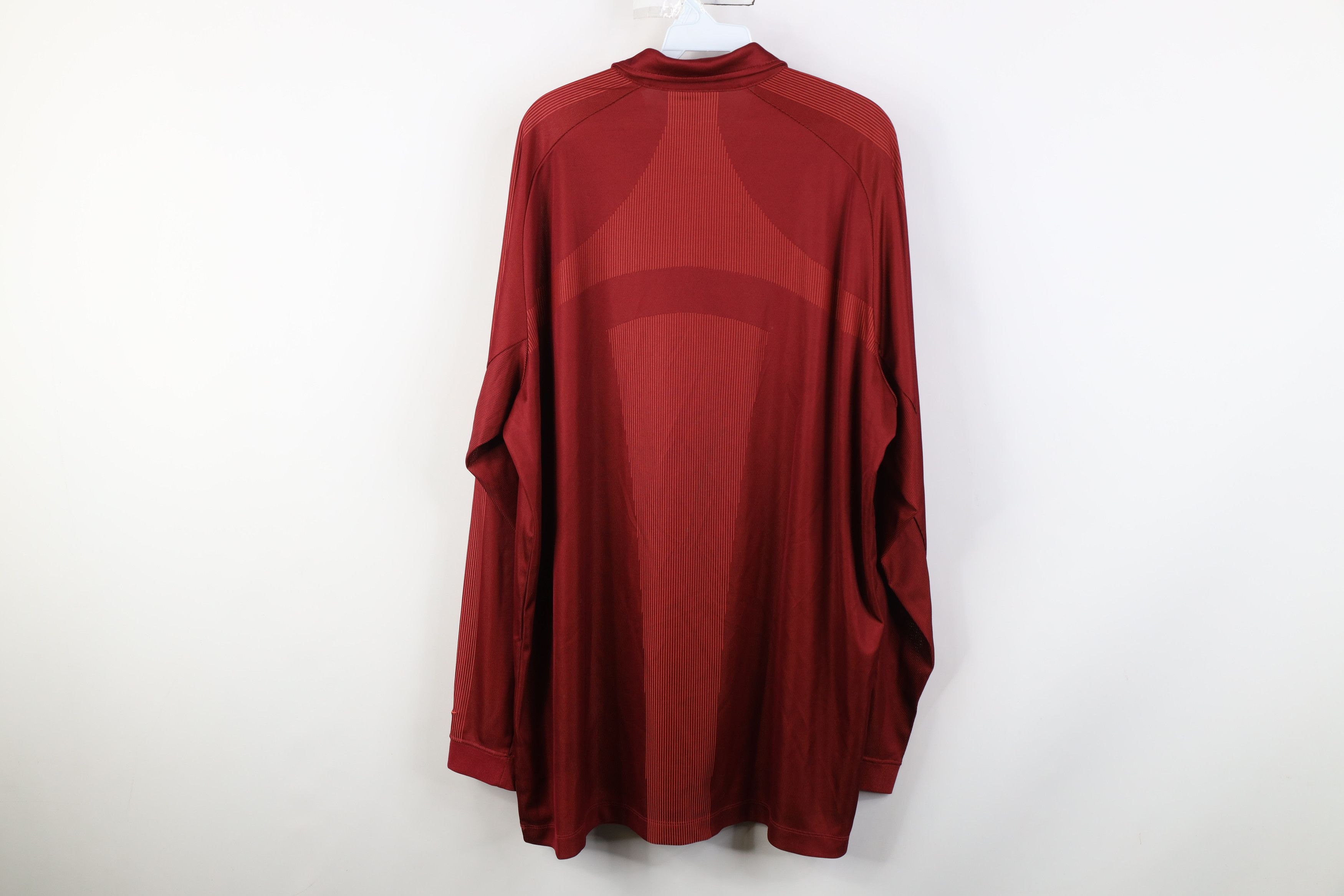 Nike Vintage Nike Golf Travis Scott Mini Swoosh Long Sleeve Polo Size US XXL / EU 58 / 5 - 12 Thumbnail