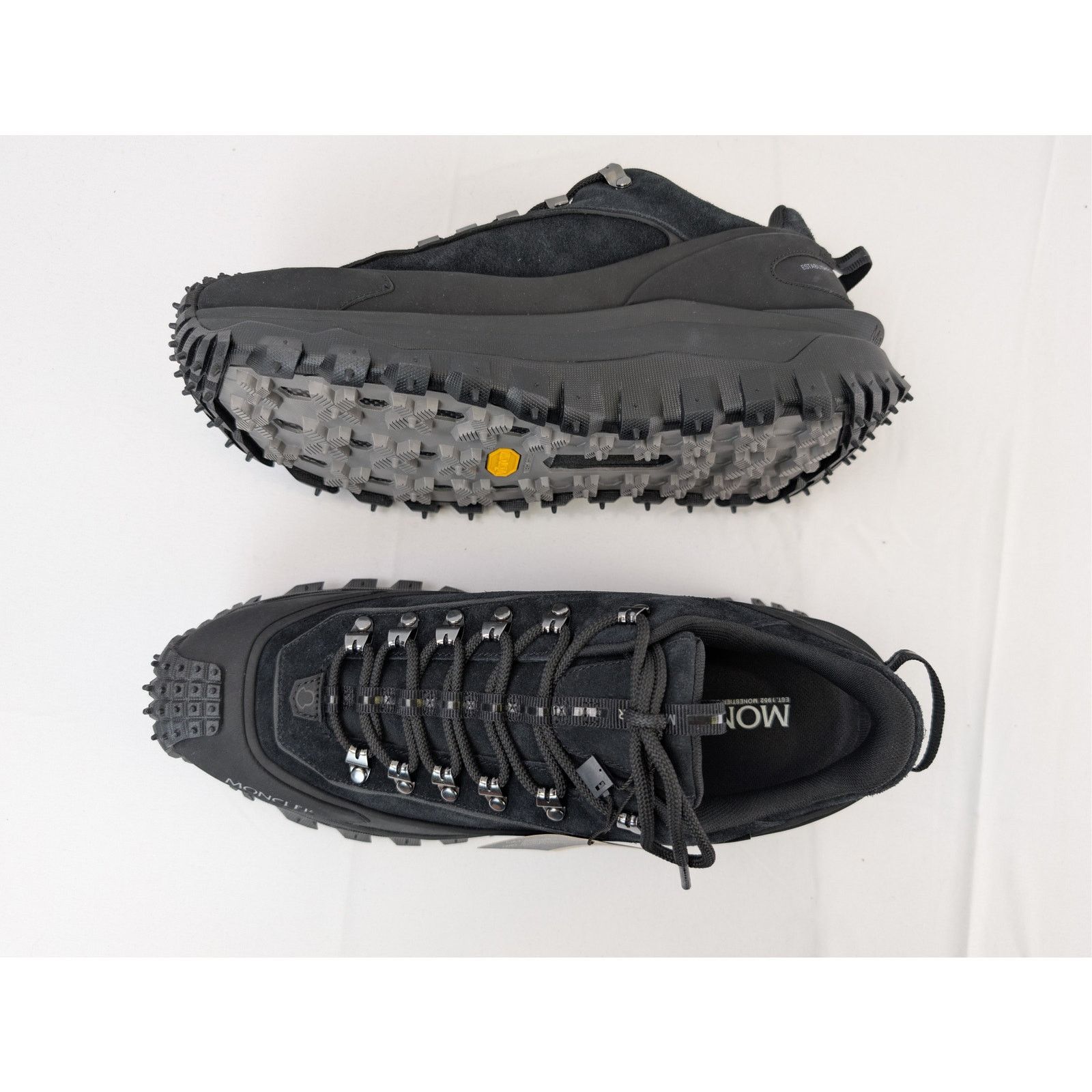 Moncler o1rshd1 Trailgrip Apex low-top sneaker with a Vibram sole Size US 12 / EU 45 - 1 Thumbnail