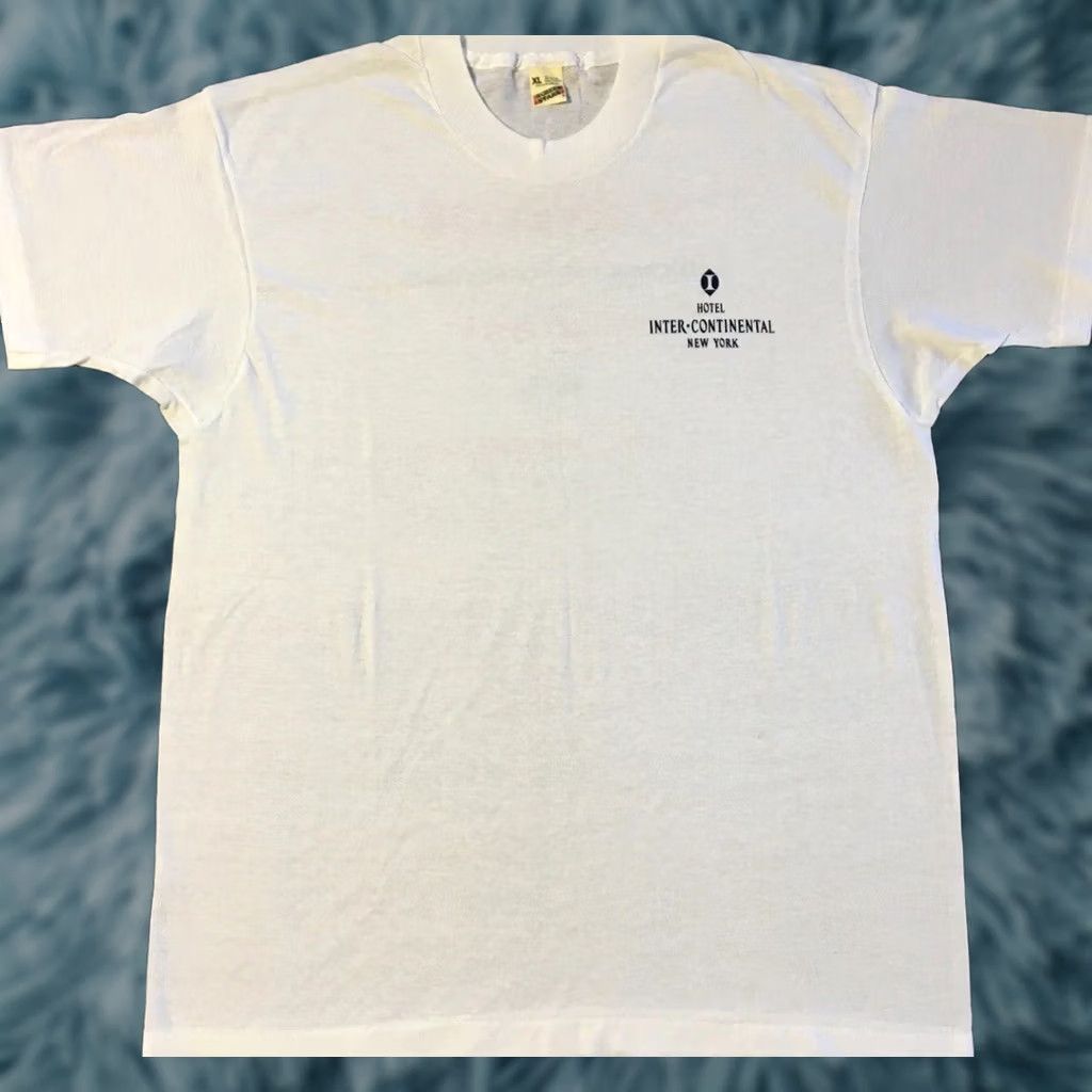Vintage VINTAGE Democratic Convention NYC Survivor Shirt L White Single Stitch Men T-Shirt 90s Politics Government Funny Opps 80s 90s Licensed Graphic Tee Size US L / EU 52-54 / 3 - 1 Thumbnail