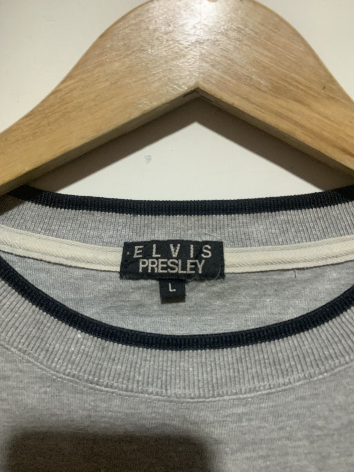 Japanese Brand Elvis Presley LONGSLEEVE ROCK n ROLL STYLE TEE Size US L / EU 52-54 / 3 - 7 Thumbnail