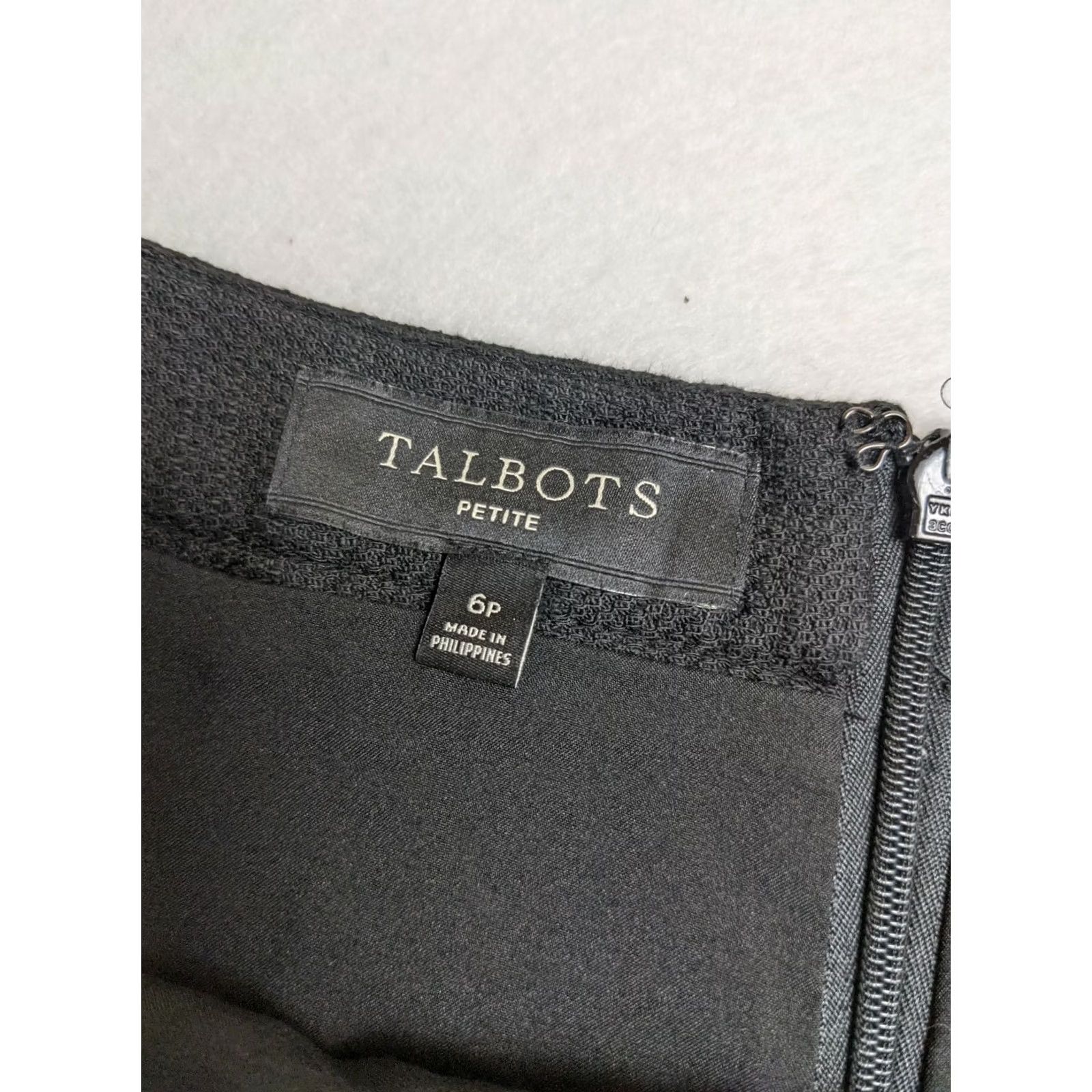 Talbots TALBOTS Skirt Plaid Pencil Straight Lining Knit Petite 6P Multicolor Womens Carded Brand Size 28" / US 6 / IT 42 - 5 Thumbnail