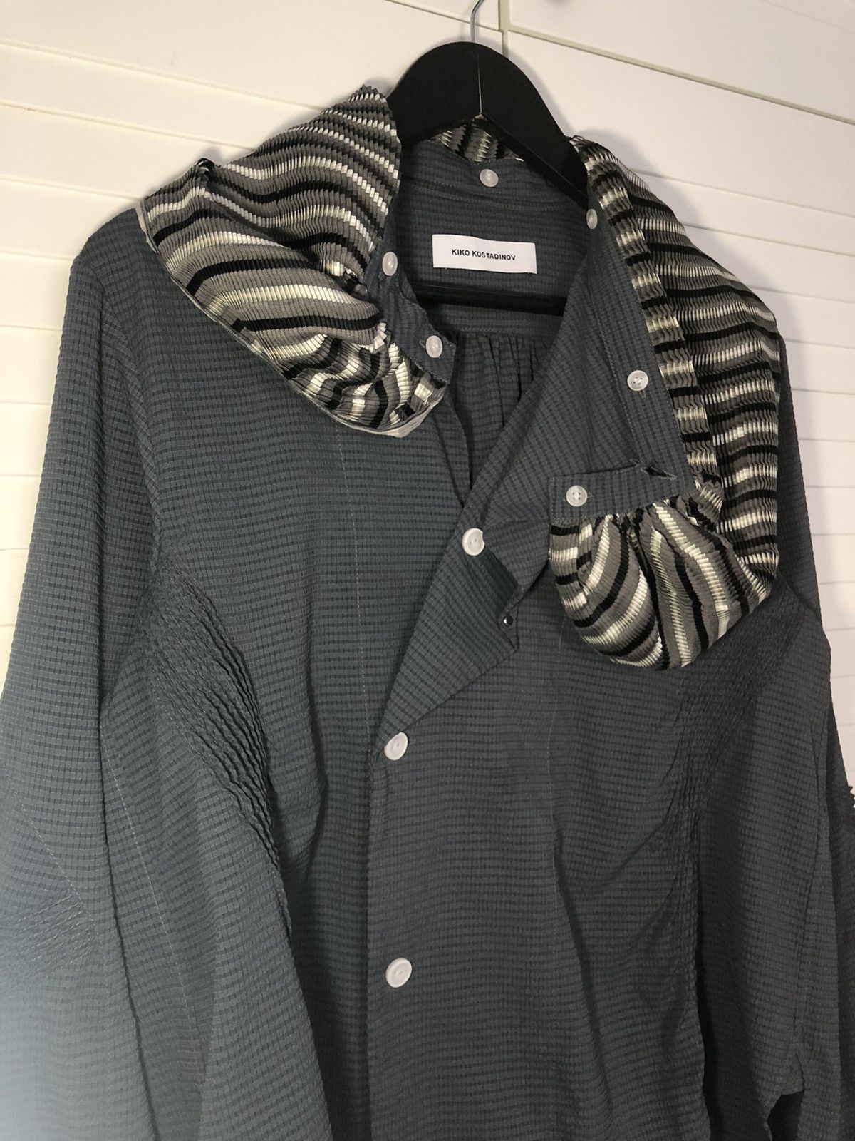 Kiko Kostadinov Kiko Kostadinov Anthonis Pleated Shirt SS21