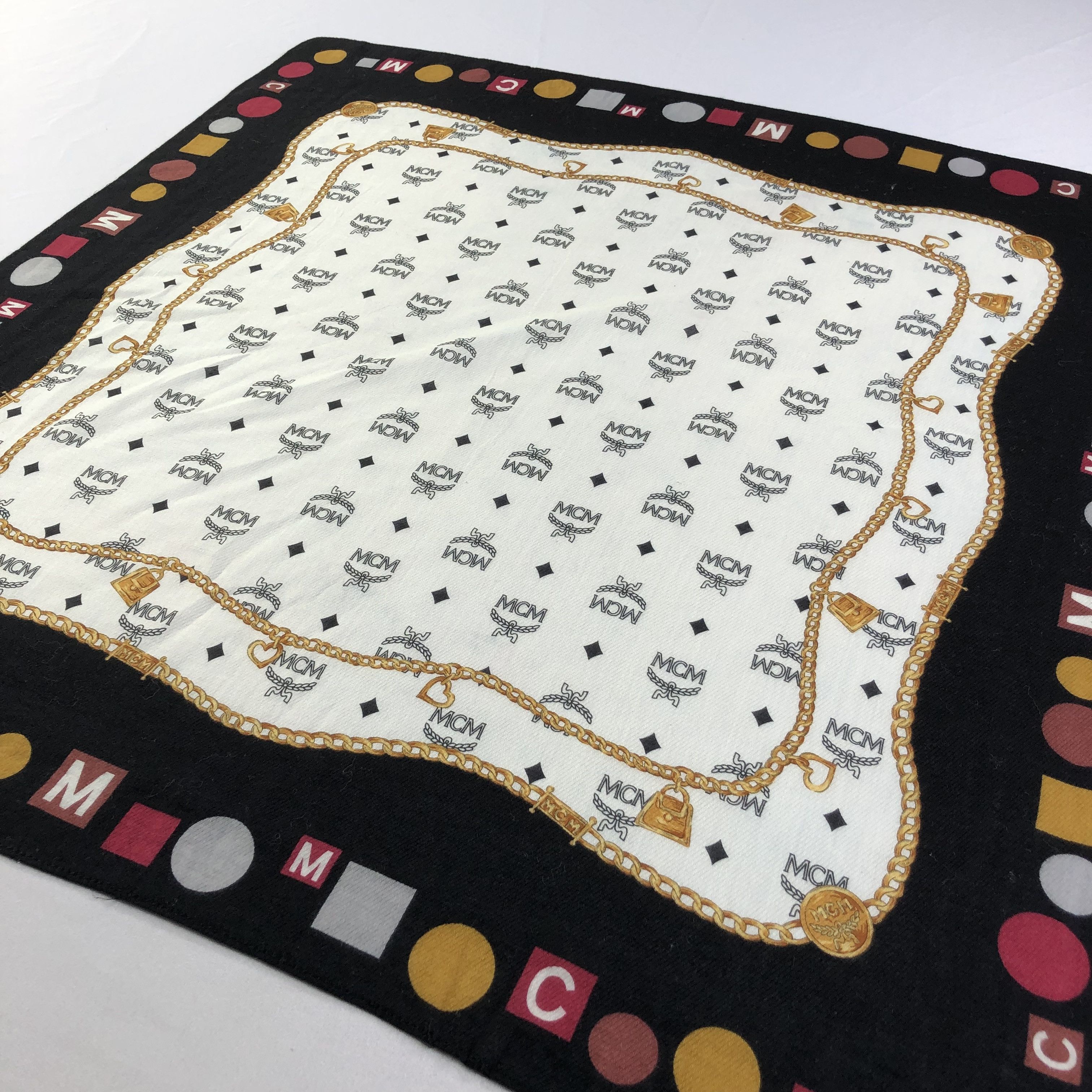 MCM MCM Handkerchief Neckerchief Bandana H1973 Size ONE SIZE - 3 Thumbnail