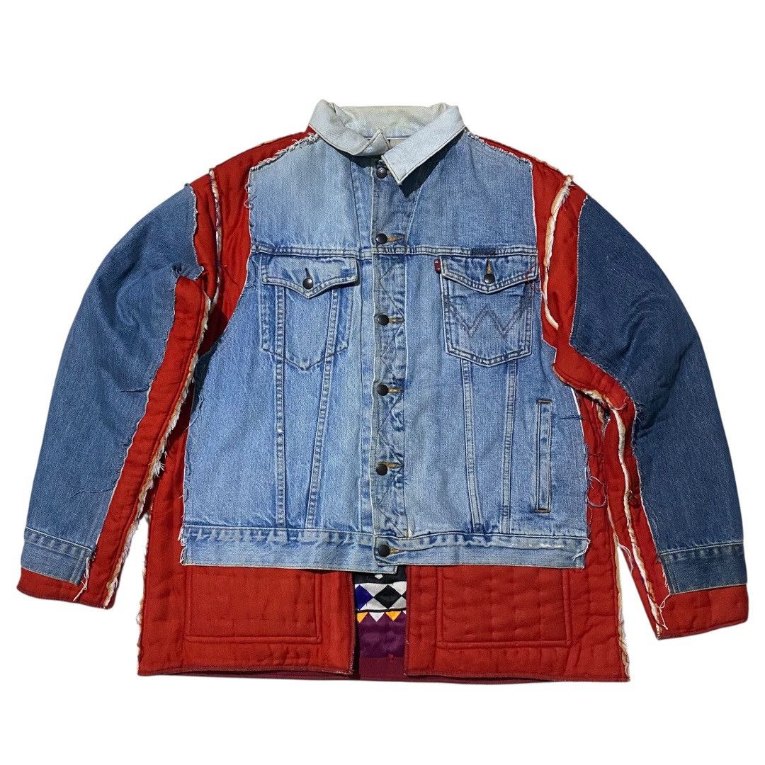 Needles Rebuild by needles reversible denim jacket Size US M / EU 48-50 / 2 - 1 Thumbnail