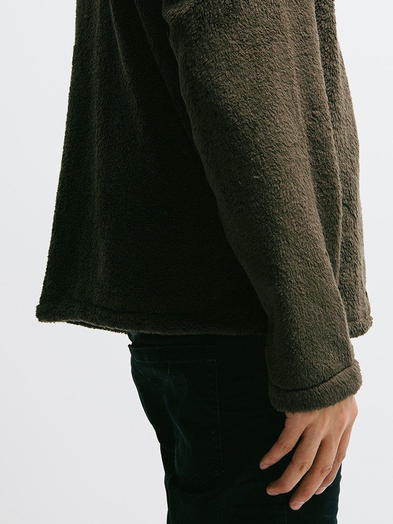 Our Legacy Our Legacy Funnel Blouson - Mudd Polarfleece Size US L / EU 52-54 / 3 - 8 Thumbnail