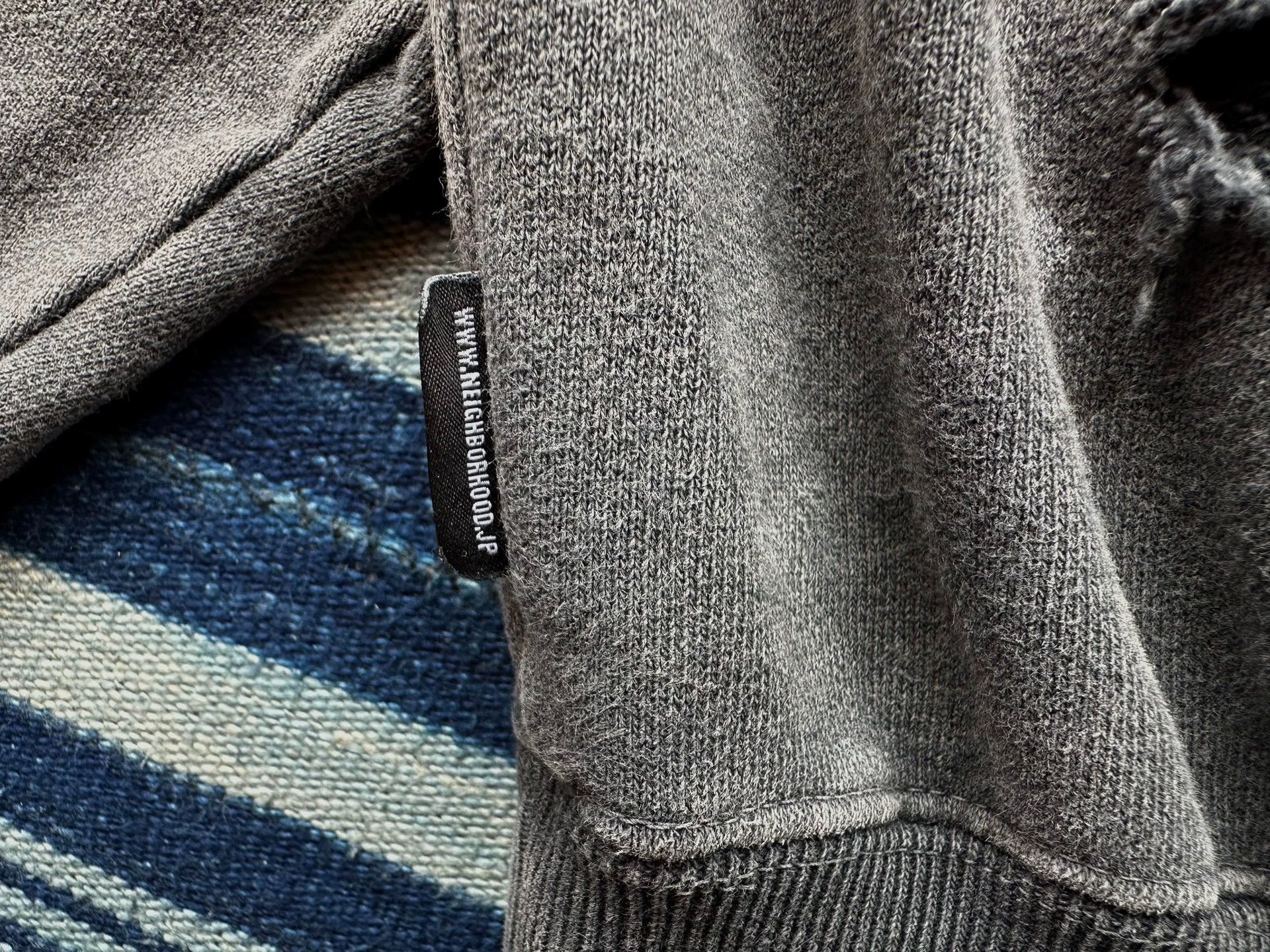 Neighborhood NEIGHBORHOOD DAMAGE SWEATPARKA VINTAGE WASH M 23SS Size US M / EU 48-50 / 2 - 6 Thumbnail