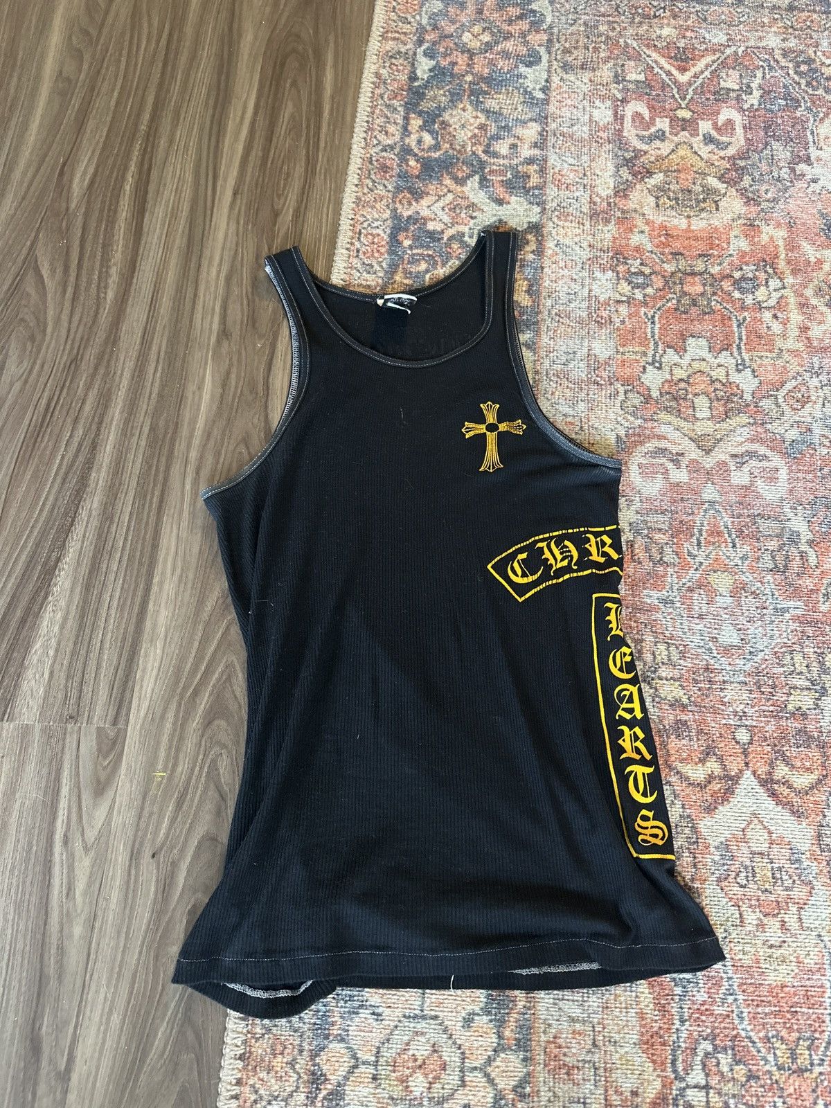 Chrome Hearts × Vintage Vintage Chrome Hearts Black/Yellow Fuck