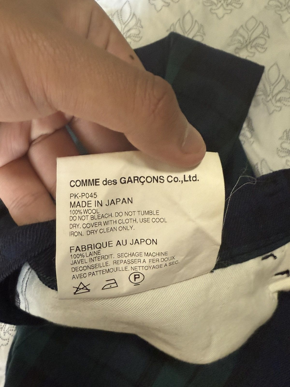Comme des Garcons × Comme des Garcons Homme Plus Comme Des Garcons Homme Plus A/W2008 Plaid Pants Size US 30 / EU 46 - 5 Thumbnail