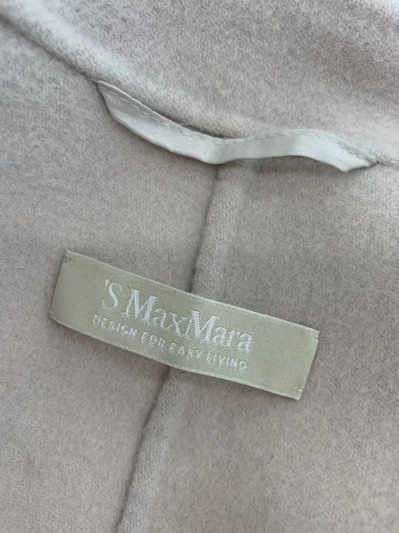 Max Mara Max Mara Glacier White Wool Coat Size M / US 6-8 / IT 42-44 - 7 Thumbnail