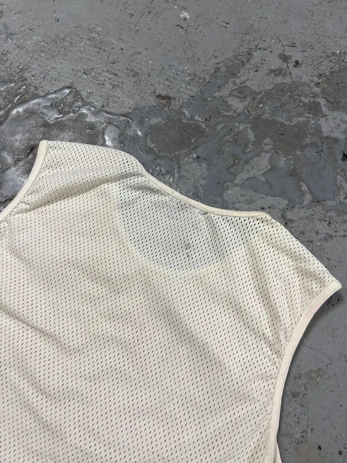 Vintage 2000s Plein Sud White & Red Contemporary Tank Top Size M / US 6-8 / IT 42-44 - 7 Thumbnail