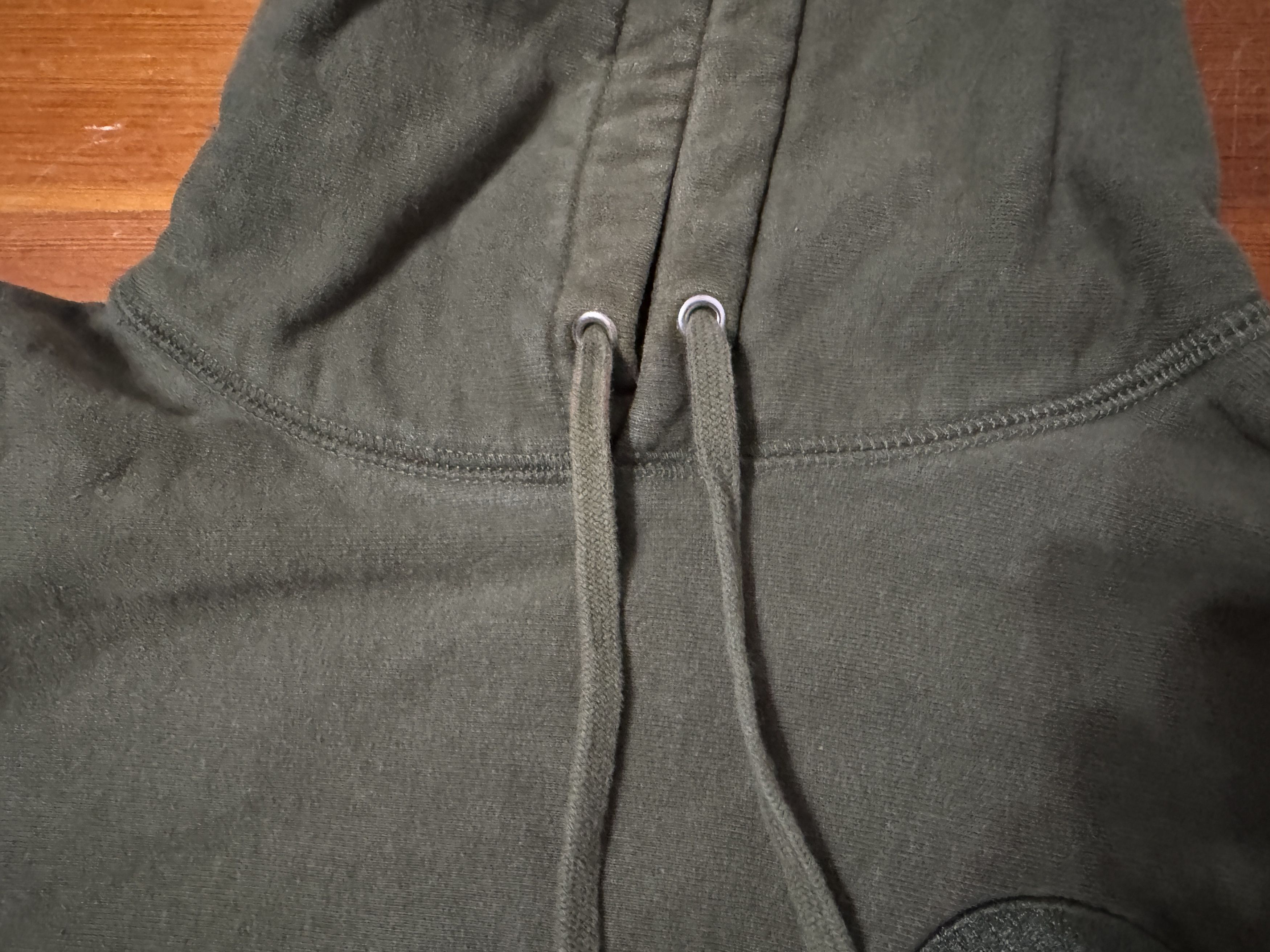 Supreme Supreme Tonal S Logo Hoodie Sweatshirt FW17 Dark Olive Green Size US M / EU 48-50 / 2 - 4 Thumbnail