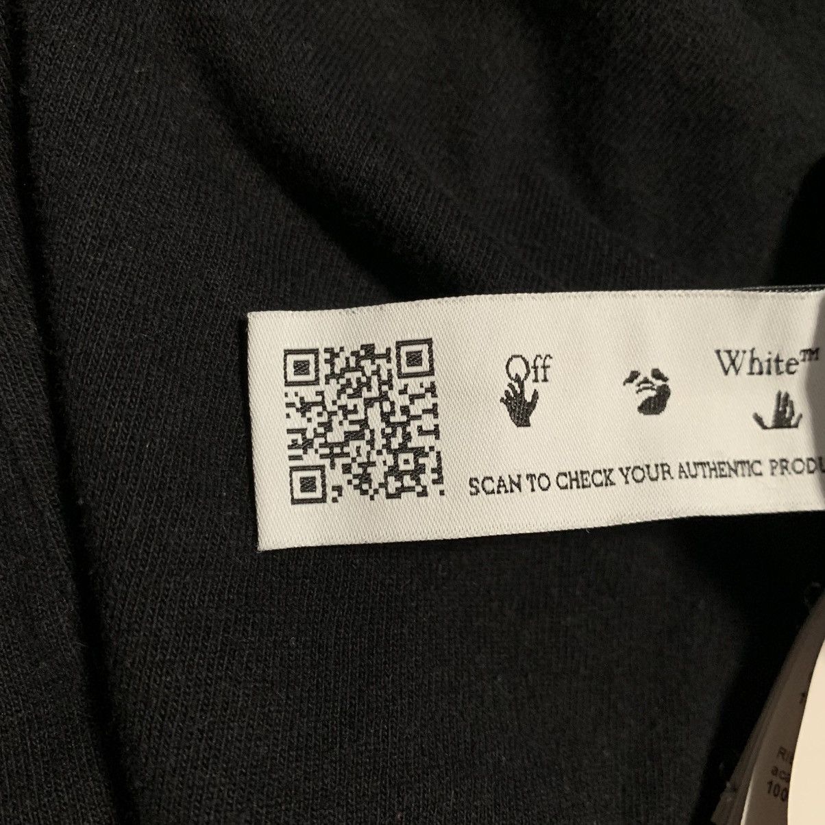 Off-White Off White Large Caravaggio Lute Black Tee Virgil Abloh Size US L / EU 52-54 / 3 - 9 Thumbnail