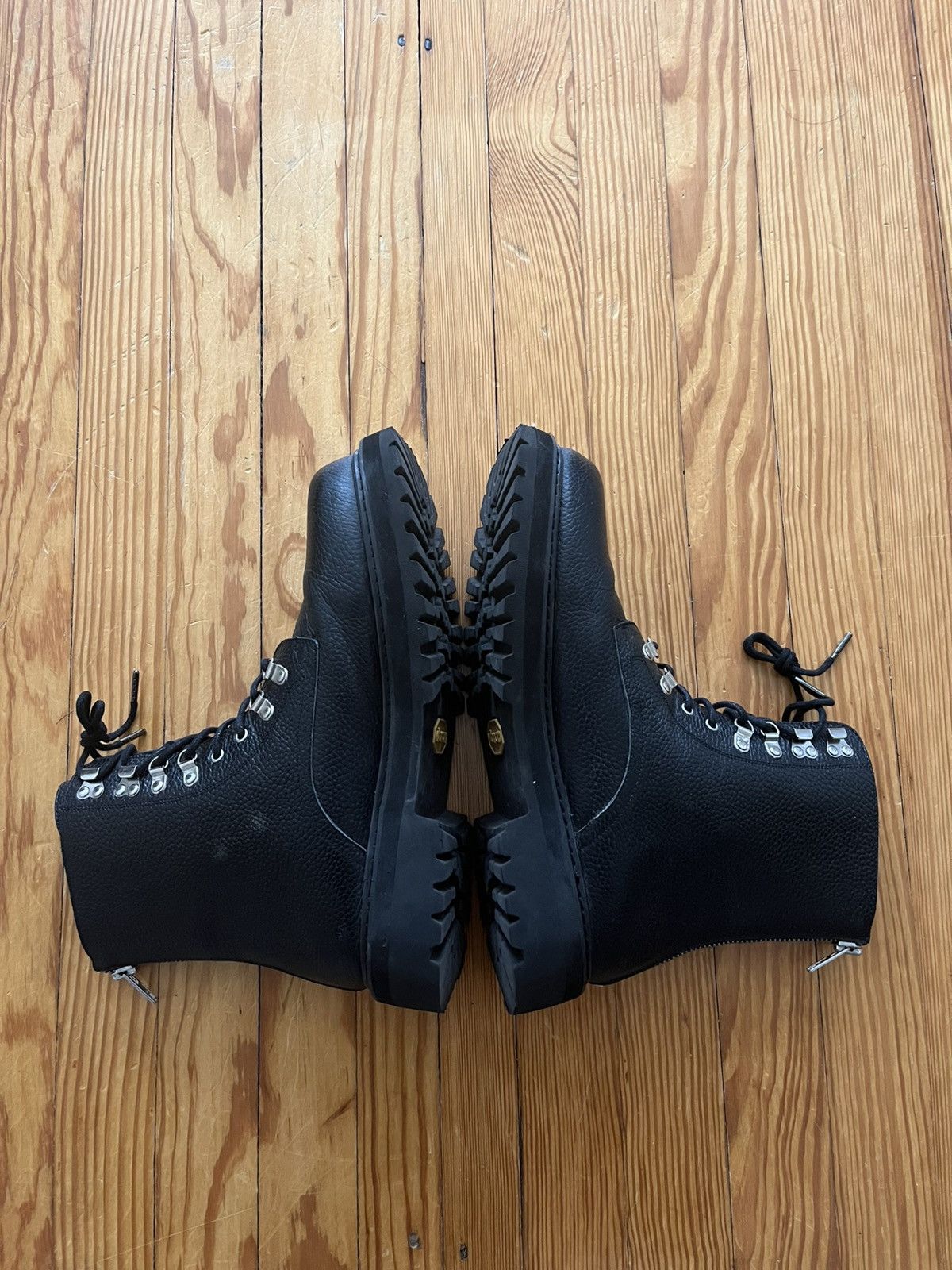 Oree New York Oree NYC OG Infantry Lace Up Combat Boot Pebbled Leather Size US 13 / EU 46 - 4 Thumbnail