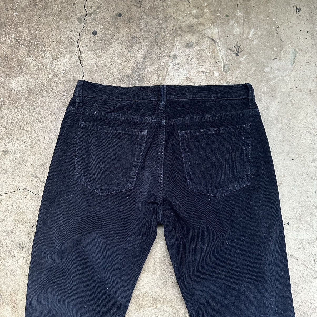 Sandro Sandro Paris Dark Navy droit Corduroy Pants Size US 32 / EU 48 - 5 Thumbnail