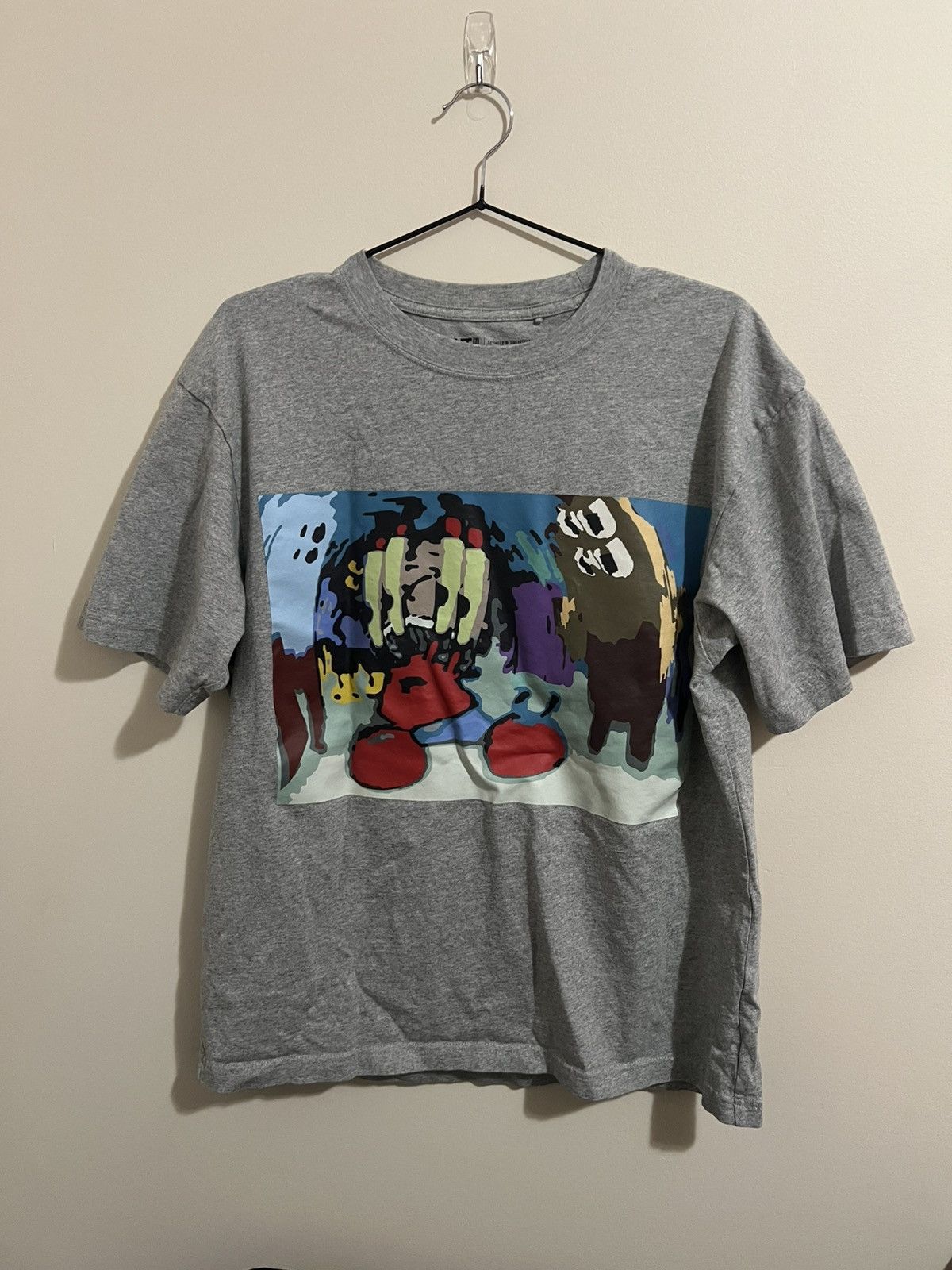 Cactus Plant Flea Market × Uniqlo CPFM Uniqlo Mr.Krabs Tshirt Size US S / EU 44-46 / 1 - 1 Thumbnail