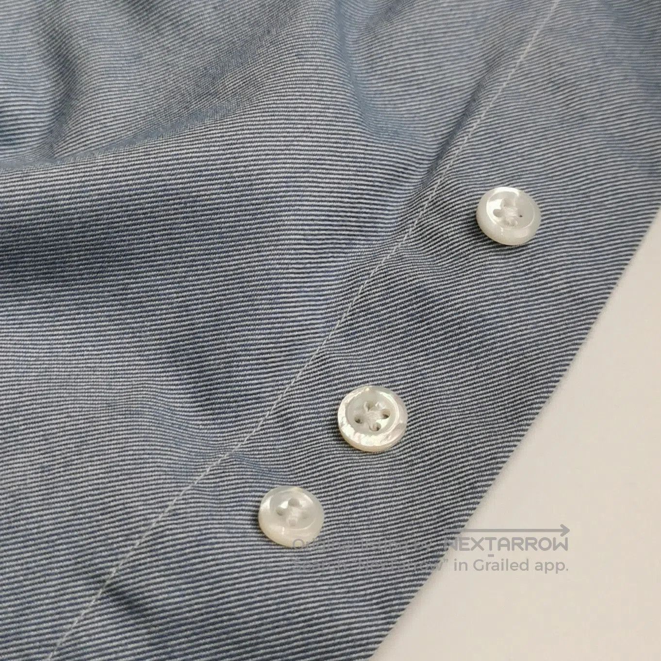 Thom Browne Thom Browne XS Cotton Striped Sleeve Shirt. Size US M / EU 48-50 / 2 - 7 Thumbnail