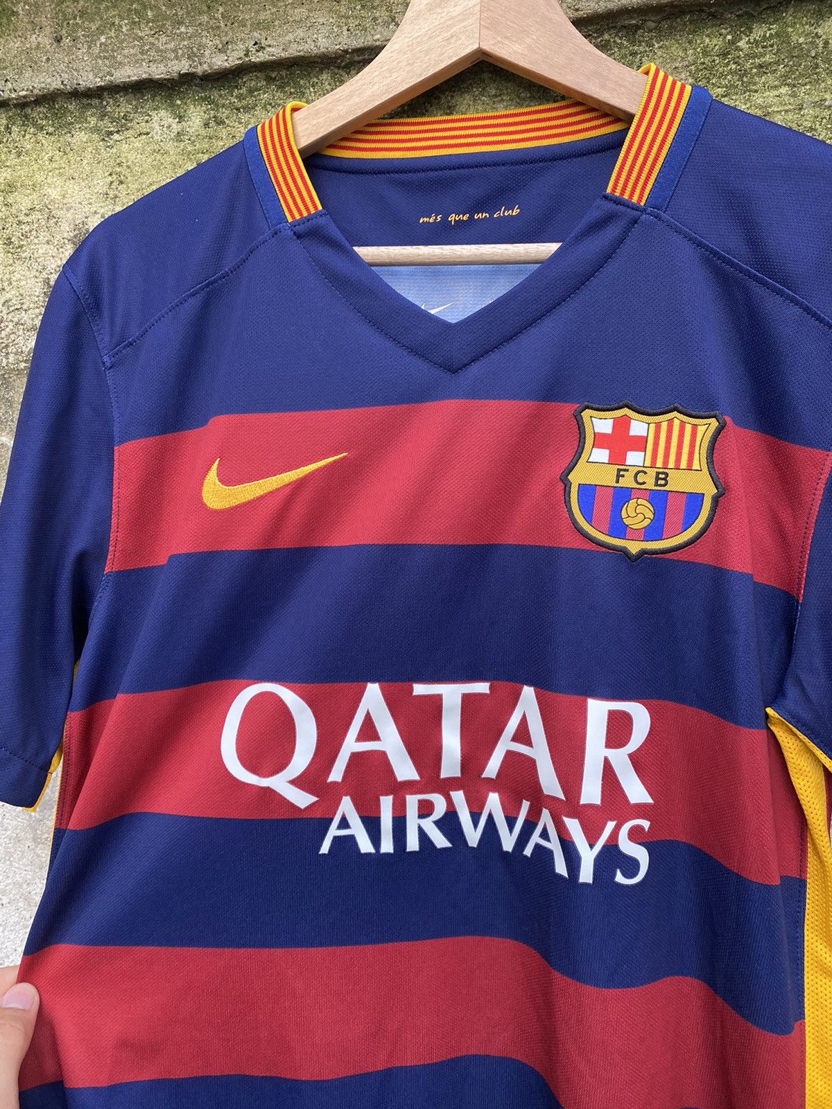 Nike Nike Barcelona Soccer Jersey Size US S / EU 44-46 / 1 - 2 Thumbnail