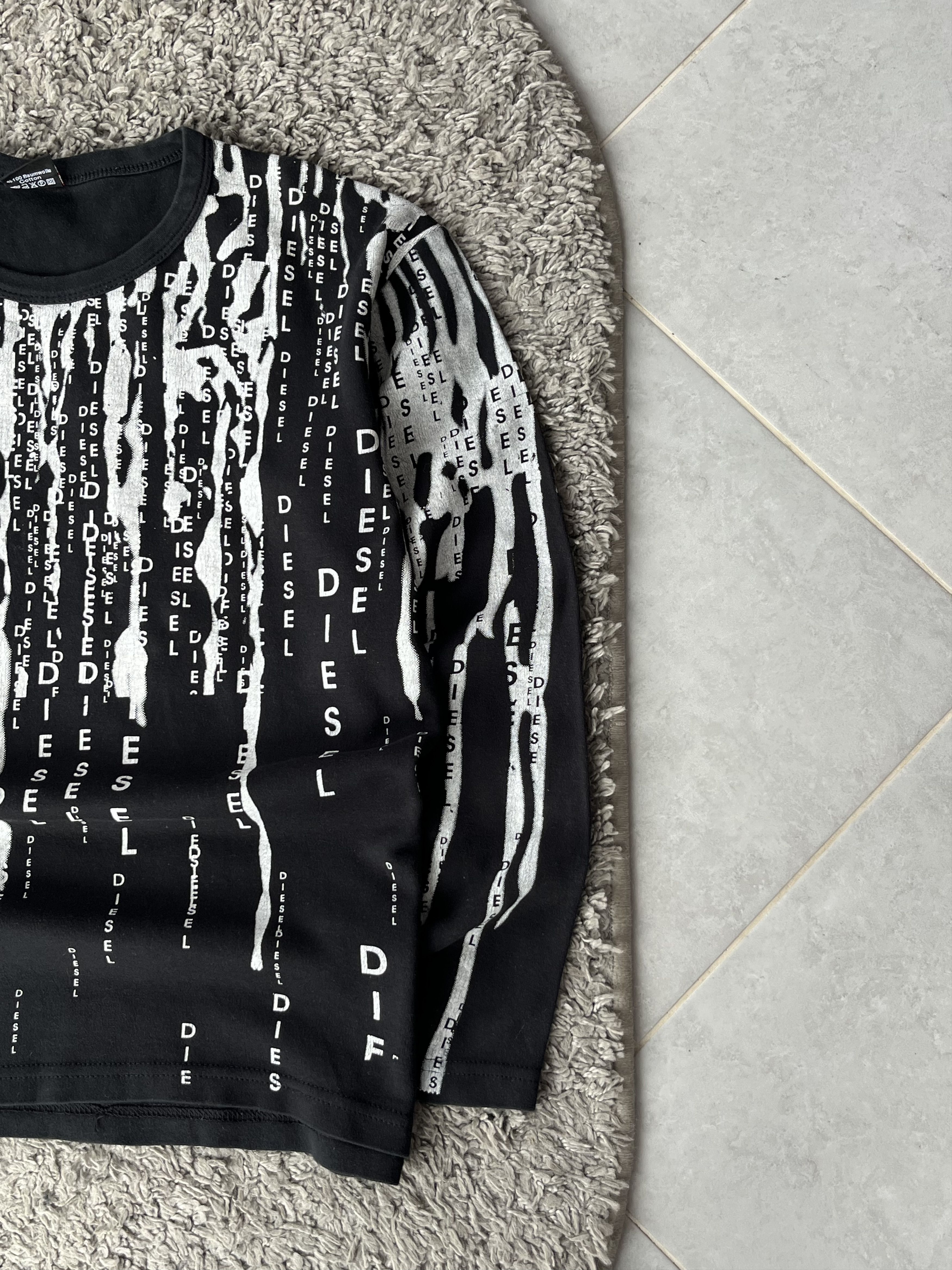 Diesel DIESEL Style Vintage Long Sleeve Monogram Drops size L(M) Size US L / EU 52-54 / 3 - 4 Thumbnail