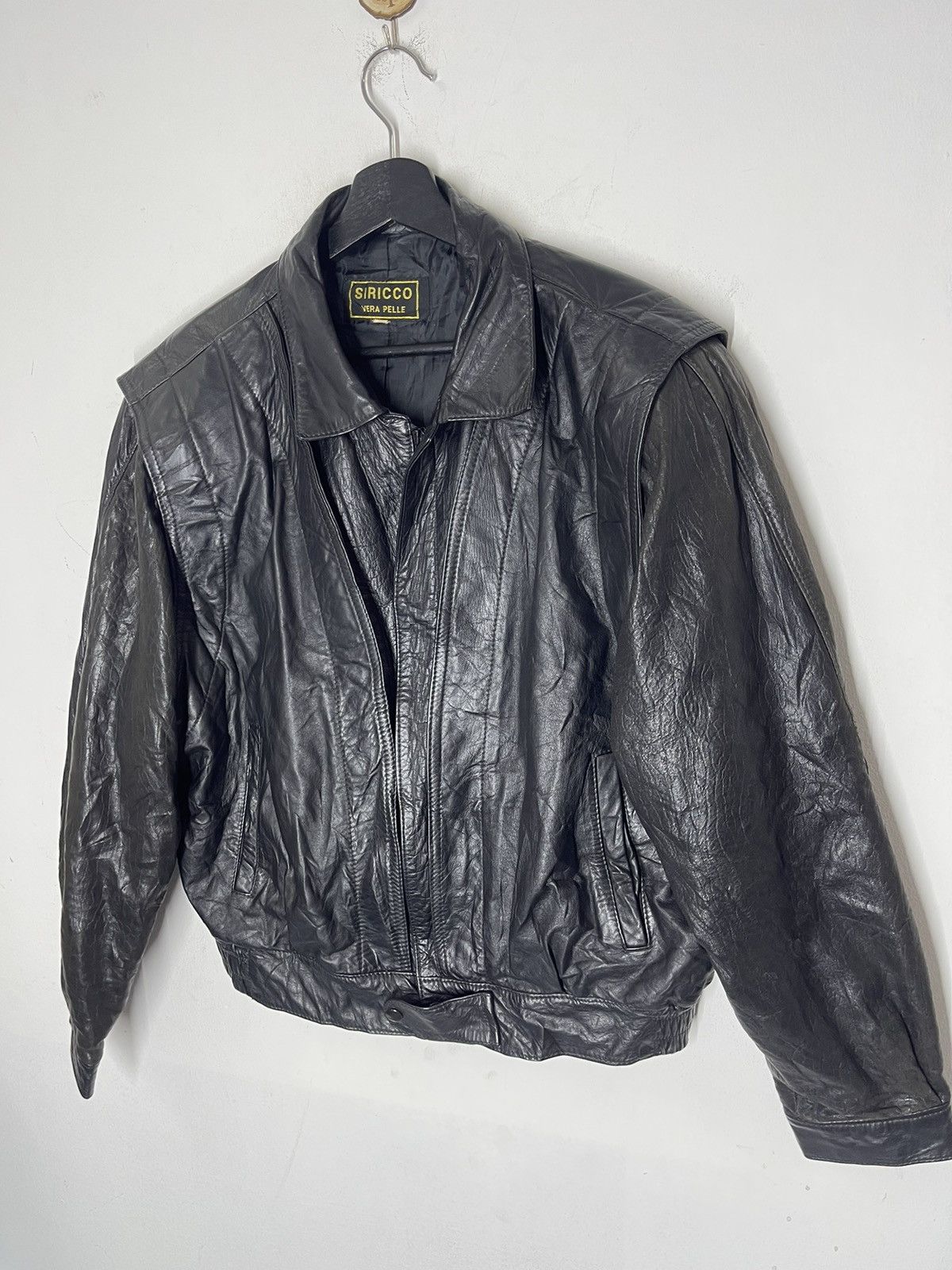 Vera Pelle Vintage Siricco Vera Pelle Leather Jacket Size US L / EU 52-54 / 3 - 5 Thumbnail